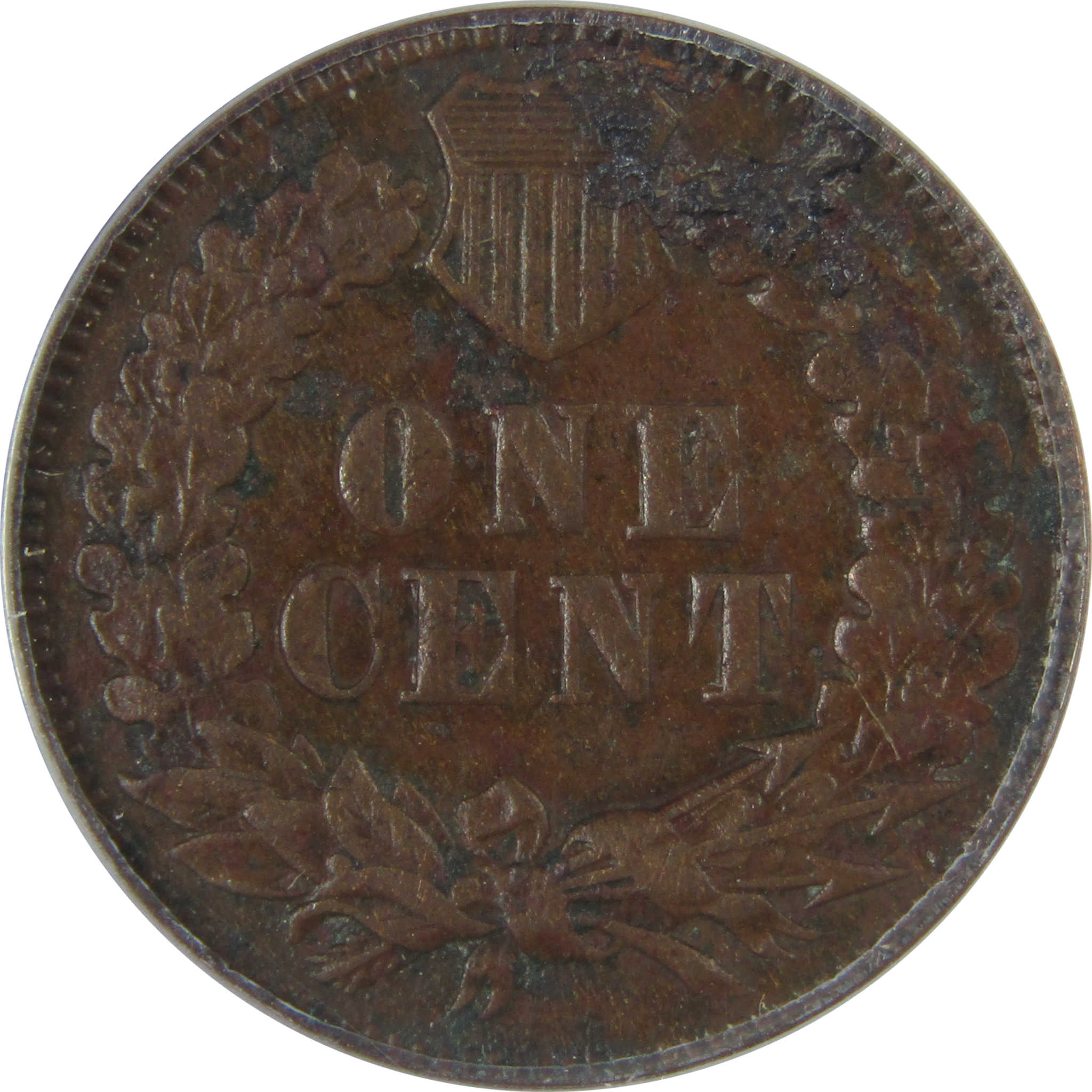 1871 Indian Head Cent EF 40 Details ANACS Penny 1c Coin SKU:CPC1180