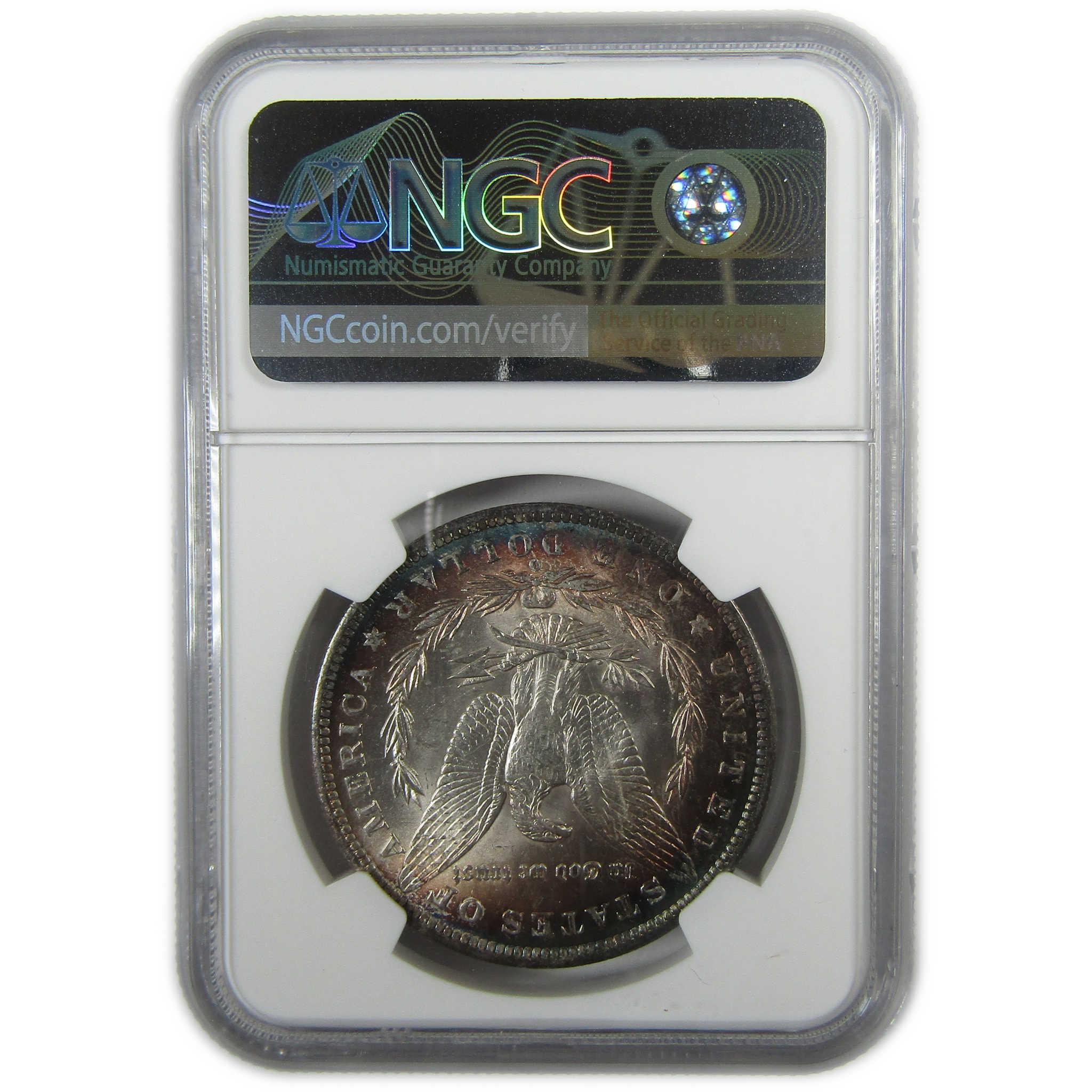 1884 O Morgan Silver Dollar MS 64 NGC Uncirculated Toned SKU:I27893