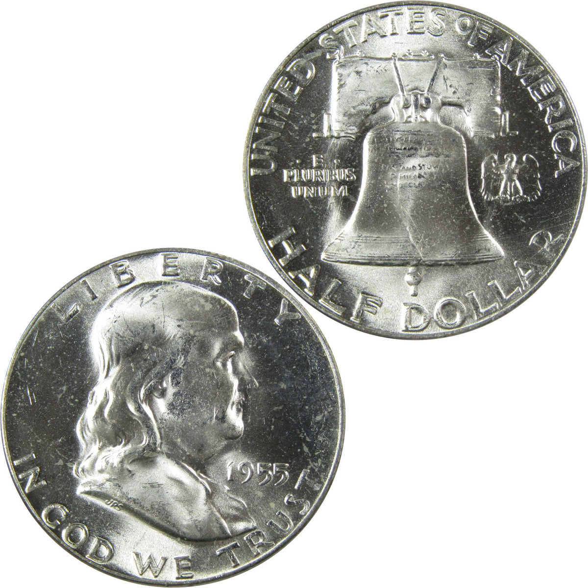 1955 Bugs Bunny Franklin Silver 50c Uncirculated Mint State SKU:I27856