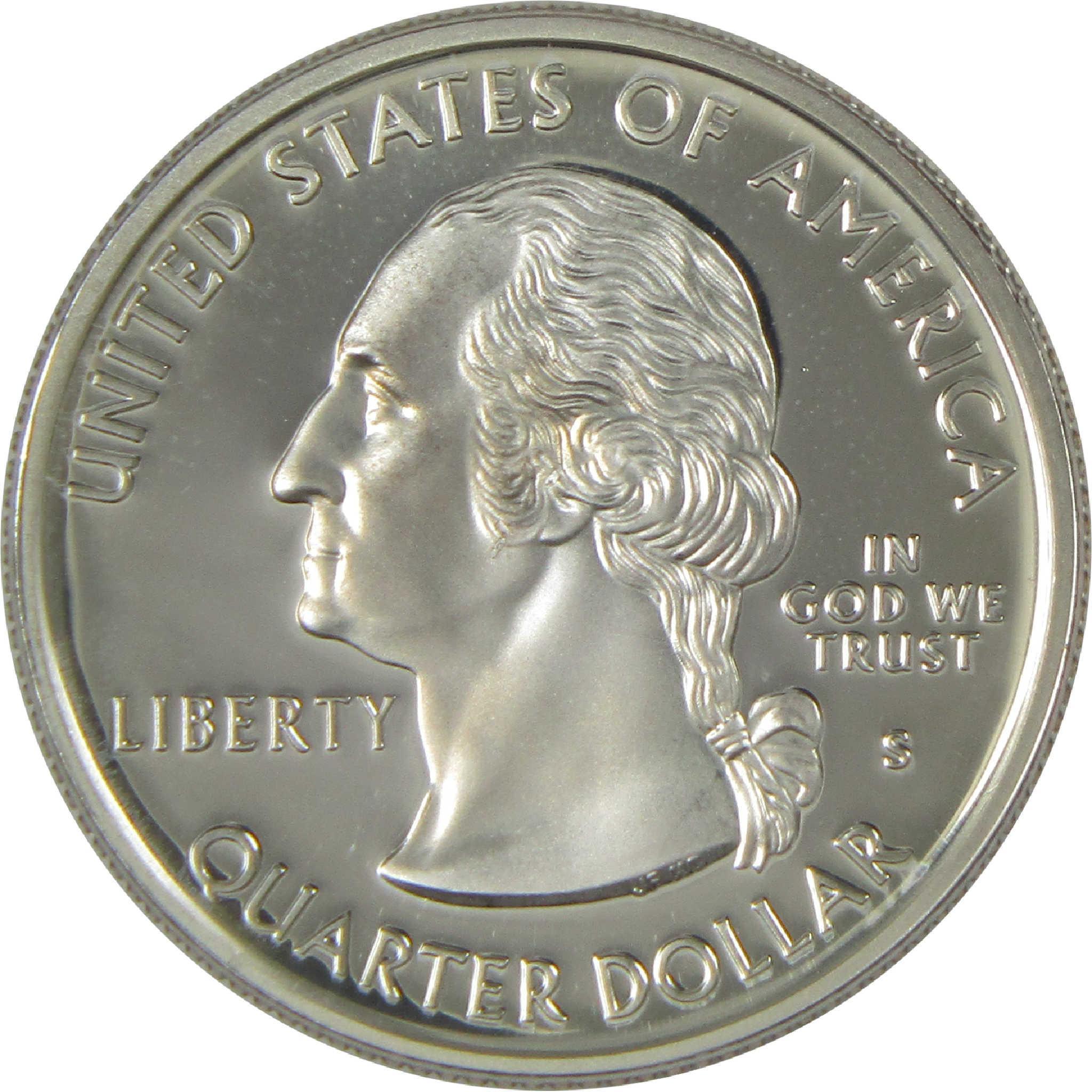1999 S Connecticut State Silver Quarter Proof 25c Coin Collectible