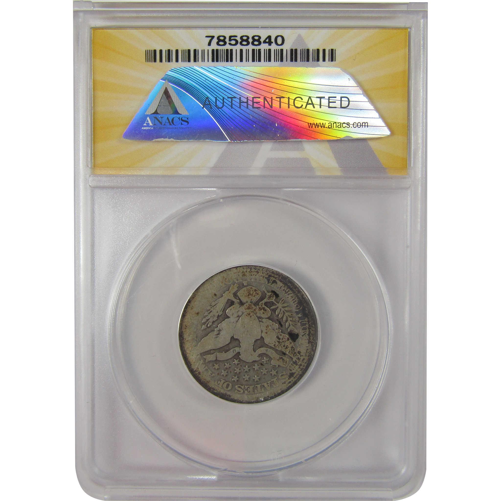 1914 S Barber Quarter AG 3 ANACS Silver 25c Coin SKU:I20225