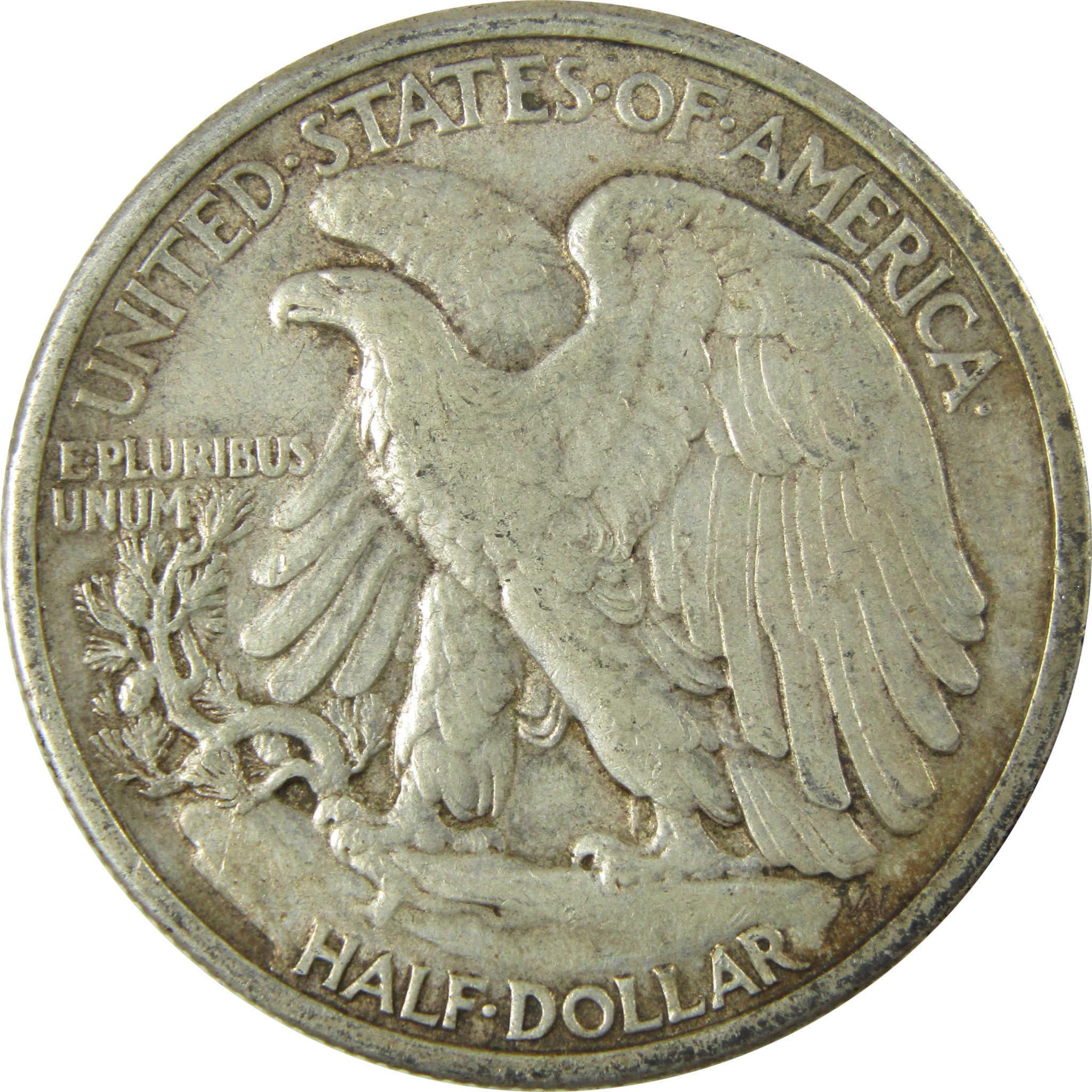 1935 Liberty Walking Silver Half Dollar XF EF Extremely Fine SKU:CP528