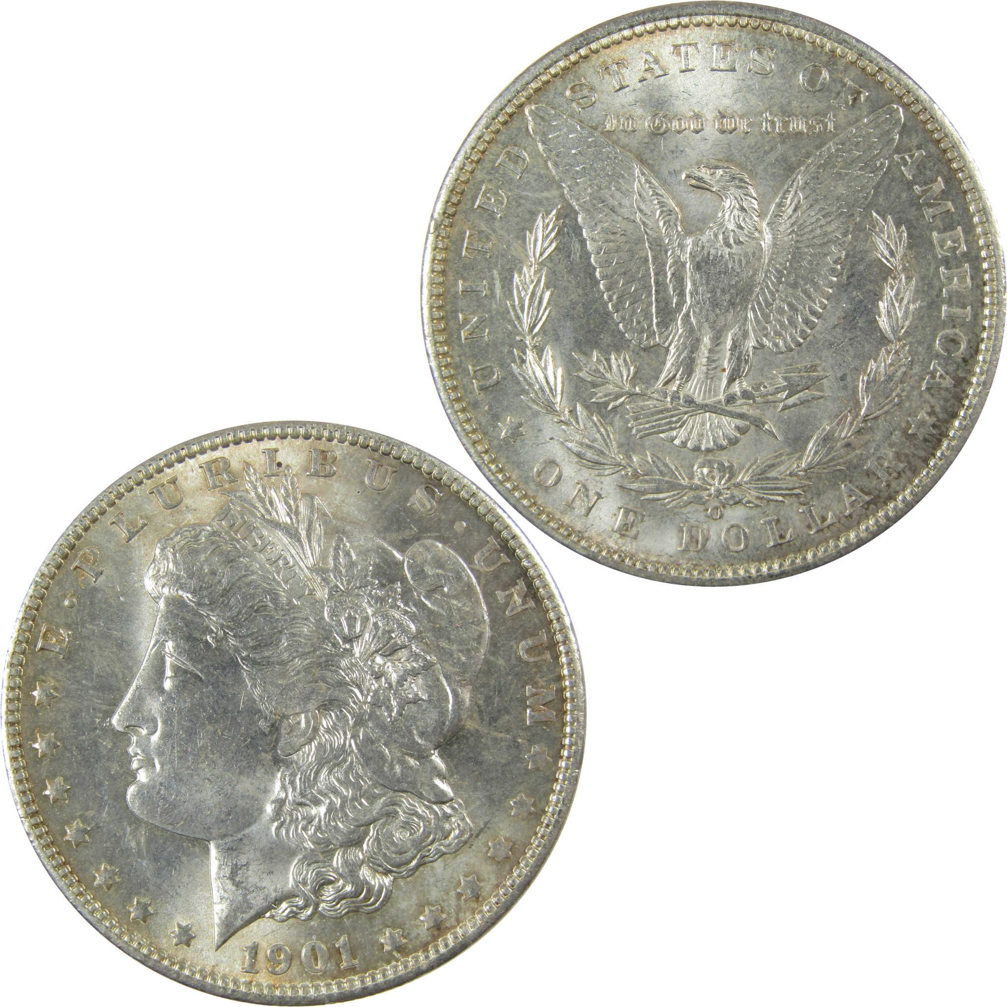 1901 O Morgan Silver Dollar Uncirculated Mint State $1 Coin SKU:I27813 - Morgan coin - Morgan silver dollar - Morgan silver dollar for sale - Profile Coins & Collectibles