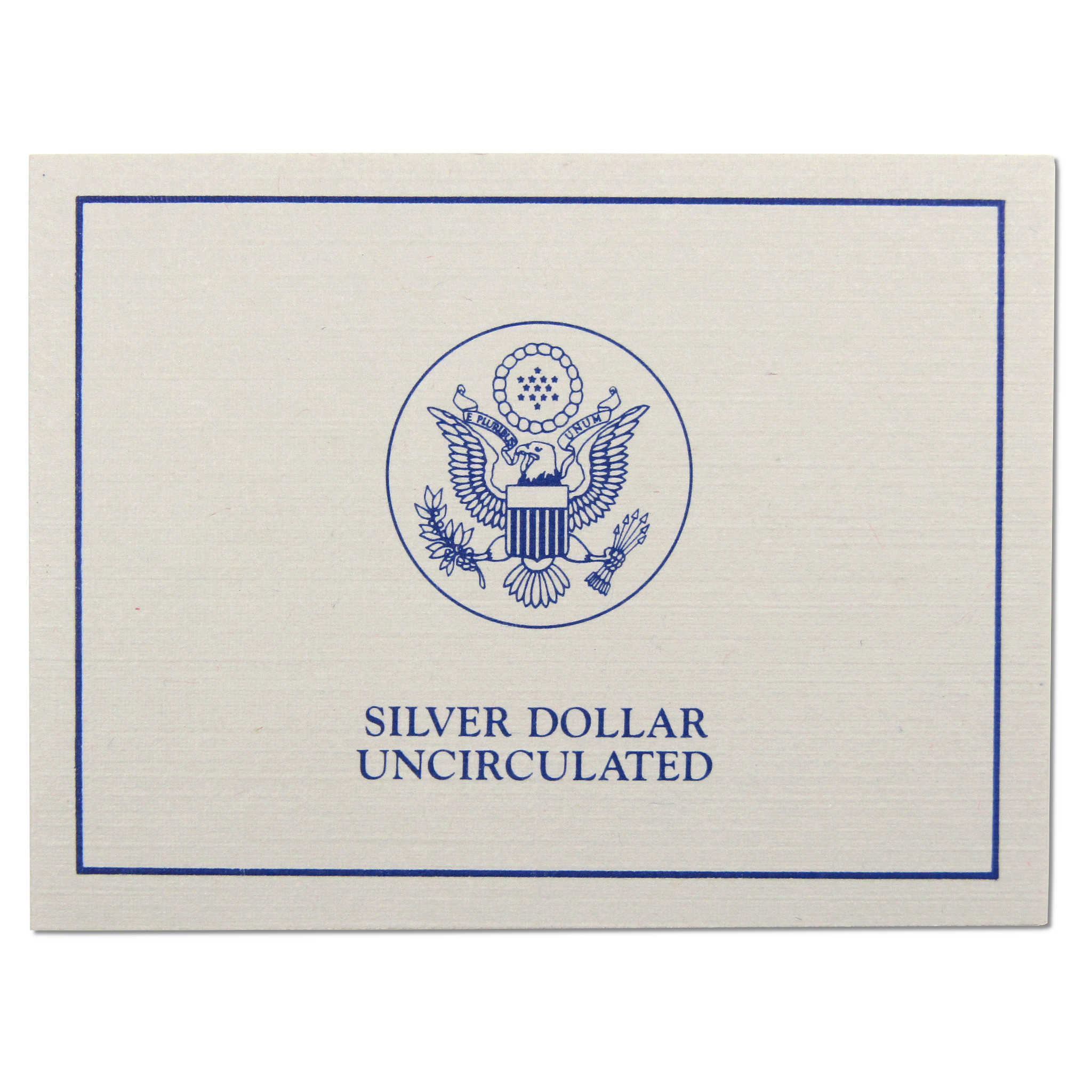 Statue of Liberty Centennial Commemorative 1986 P BU Silver $1 OGP COA