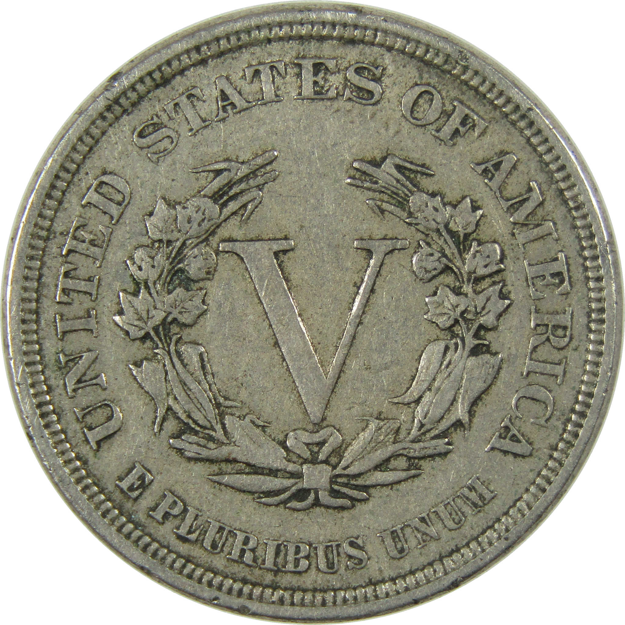 1883 No Cents Liberty Head V Nickel VF Very Fine 5c Coin SKU:I27237