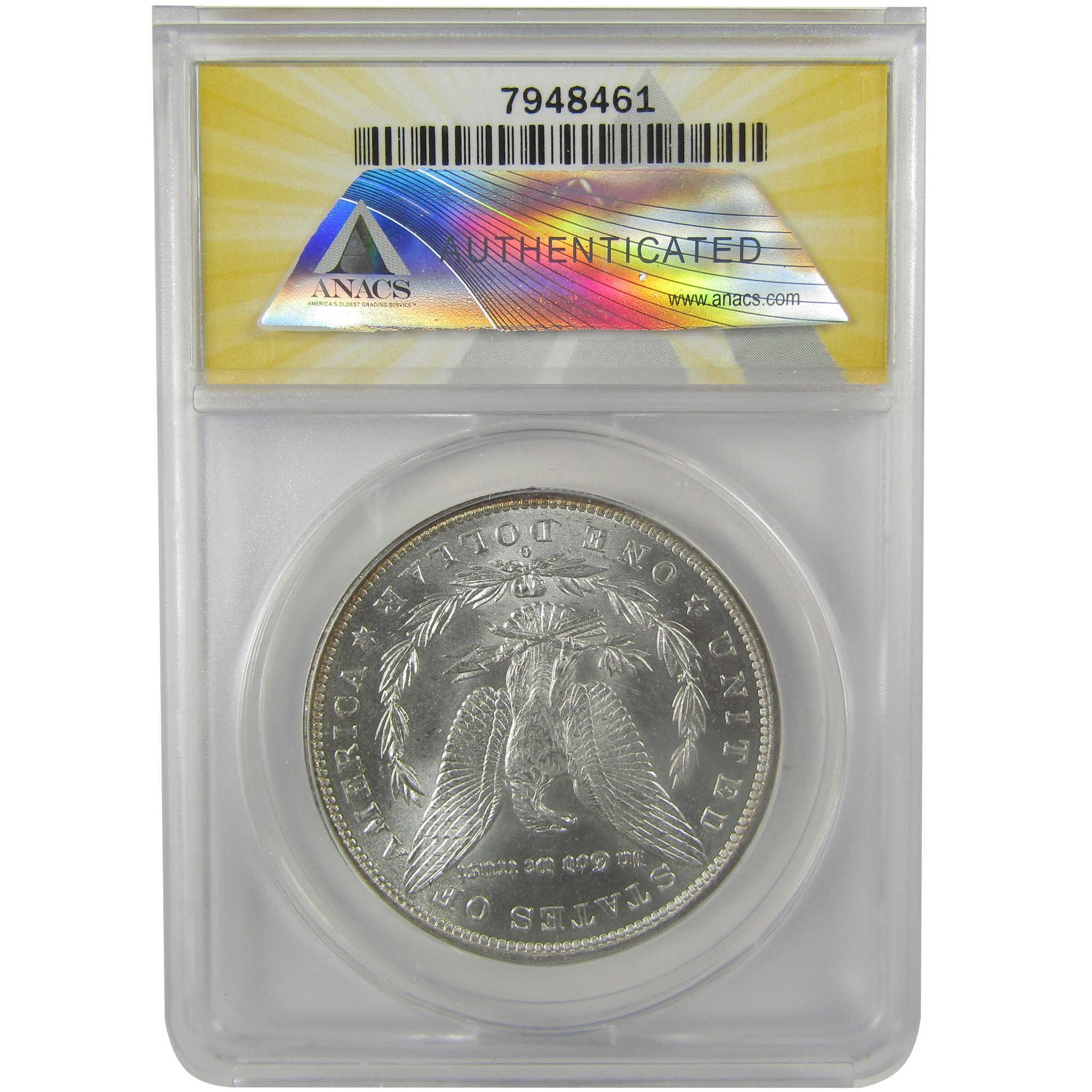 1882 O/S VAM-4 Recessed Top 100 Morgan Dollar MS 62 ANACS SKU:I21945 - Morgan coin - Morgan silver dollar - Morgan silver dollar for sale - Profile Coins & Collectibles