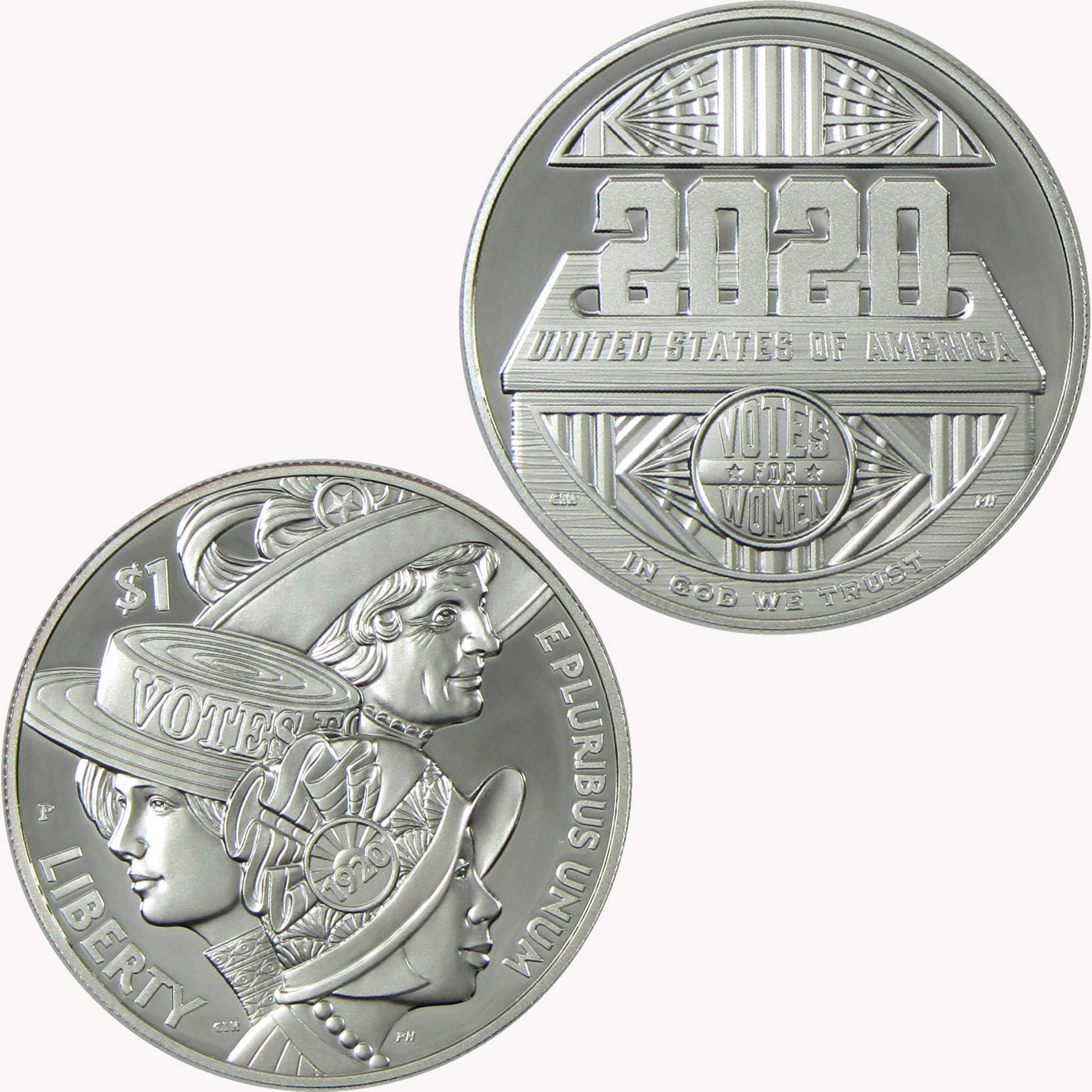 2020 P Women's Suffrage Centennial Commem Silver $1 Proof SKU:I26711