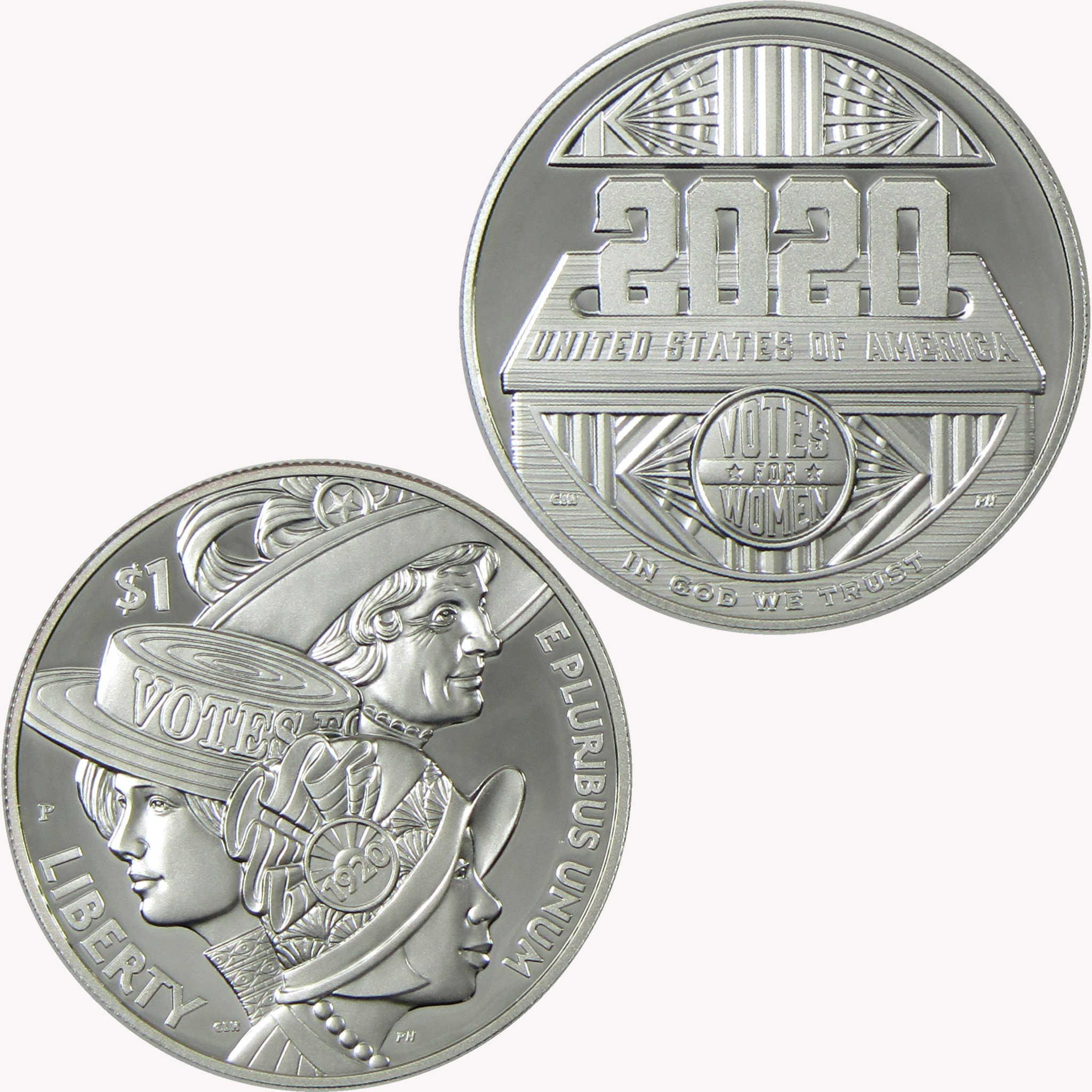 2020 P Women's Suffrage Centennial Commem Silver $1 Proof SKU:I26711