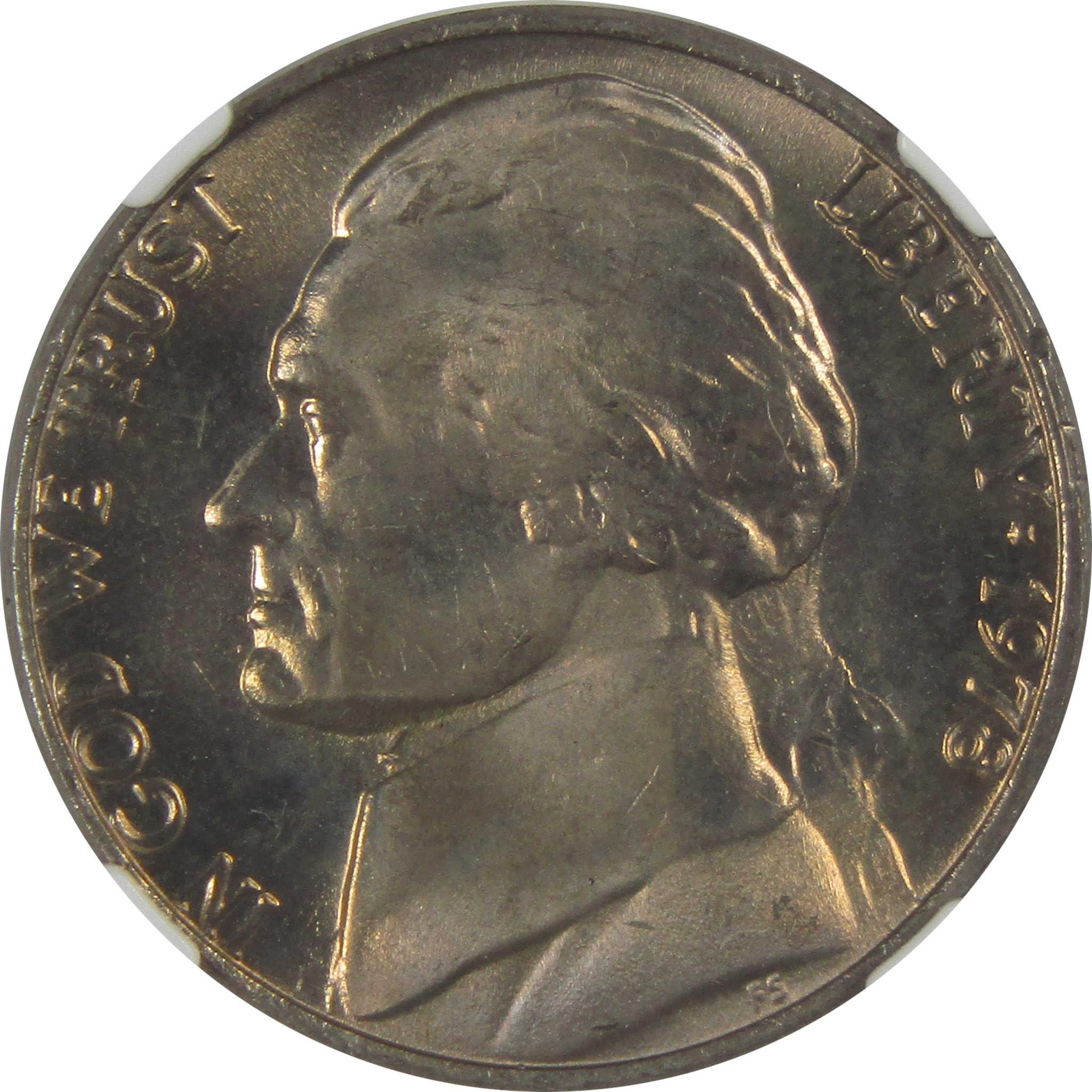 1978 Jefferson Nickel MS 66 NGC Original Bag Fragment SKU:I23513