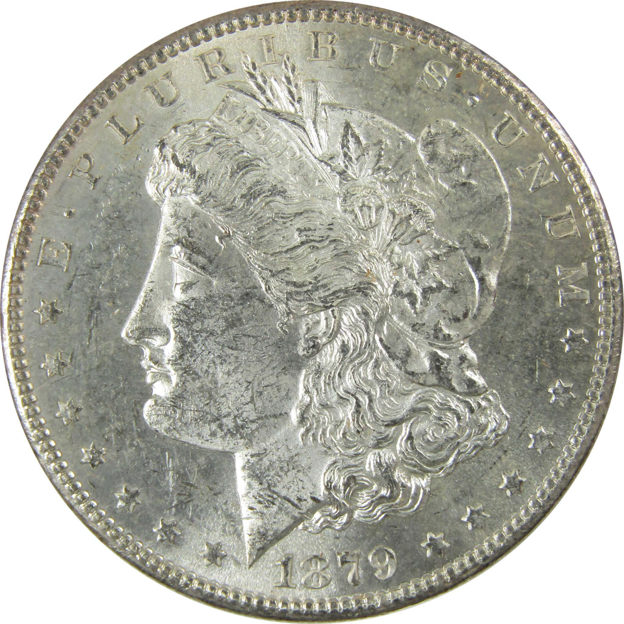 1879 S Rev 79 Morgan Silver Dollar Uncirculated Mint State SKU:I27754 - Morgan coin - Morgan silver dollar - Morgan silver dollar for sale - Profile Coins & Collectibles