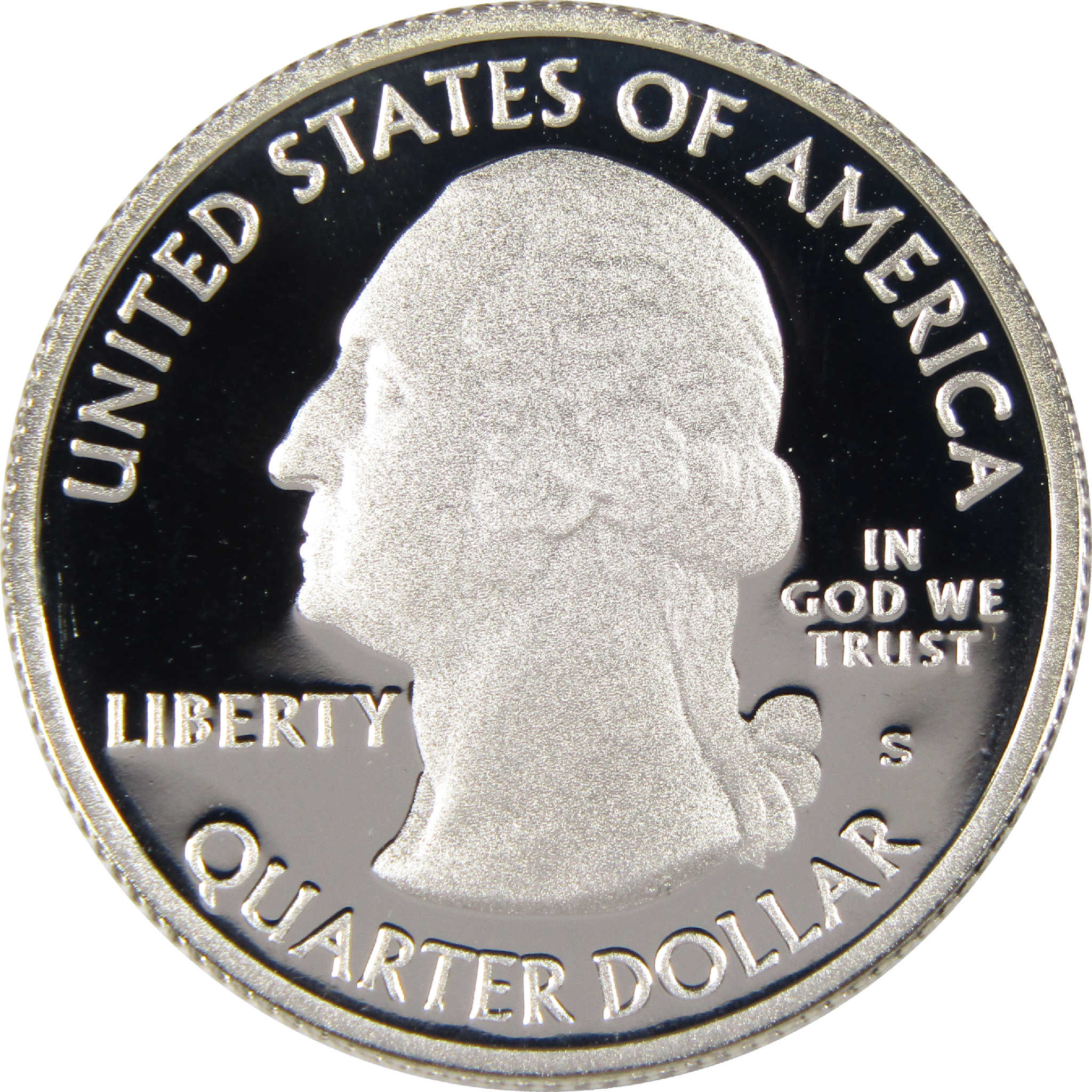 2010 S Mount Hood National Park Quarter Silver 25c Proof Coin