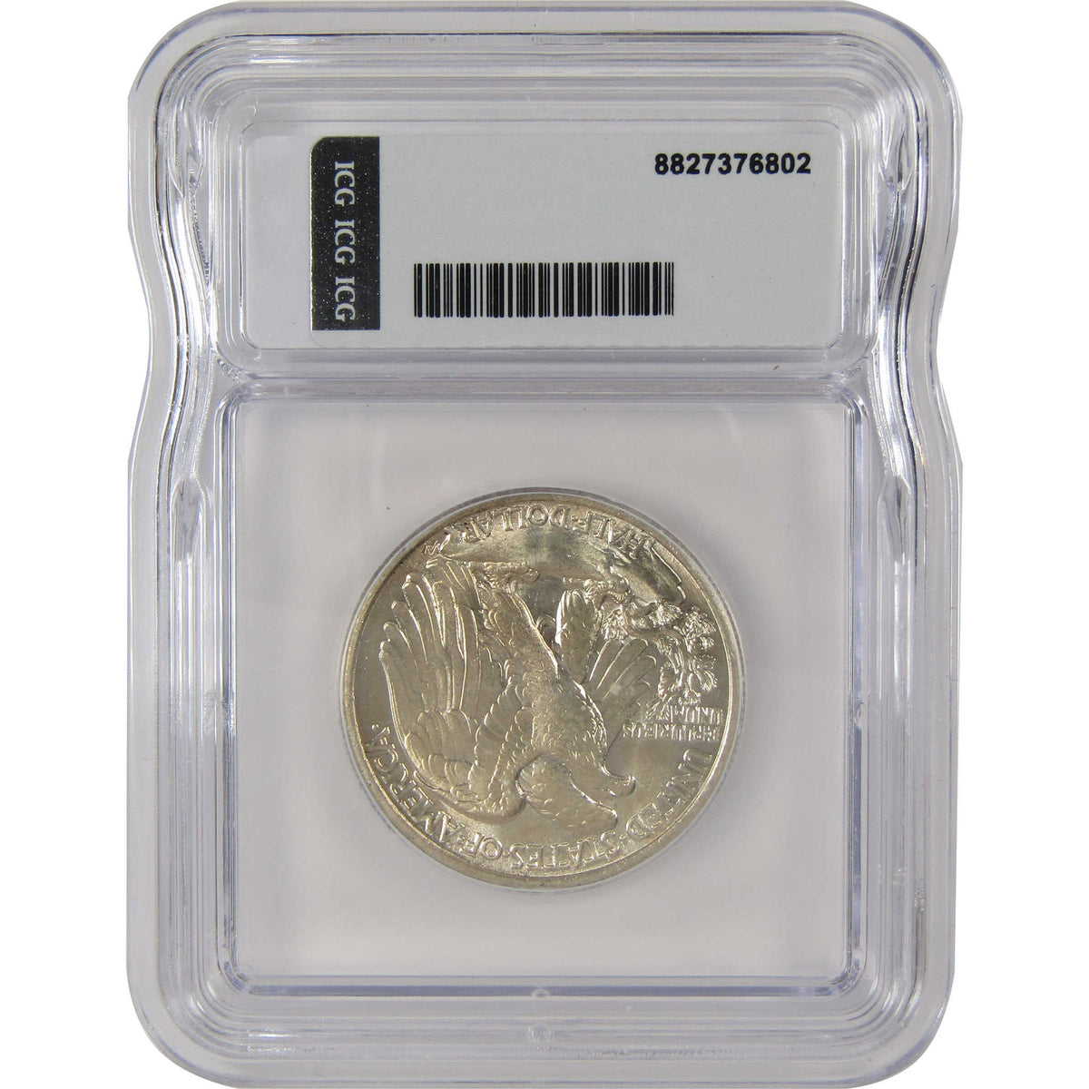 1937 Liberty Walking Silver Half Dollar MS 62 ICG 50c Coin SKU:I29163
