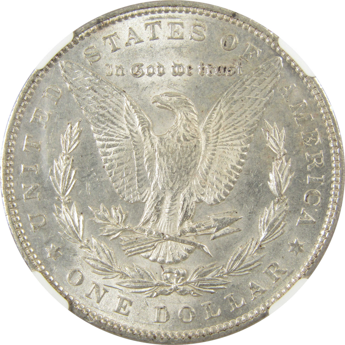1893 Morgan Silver Dollar AU 58 NGC $1 Coin Collectible SKU:I23407