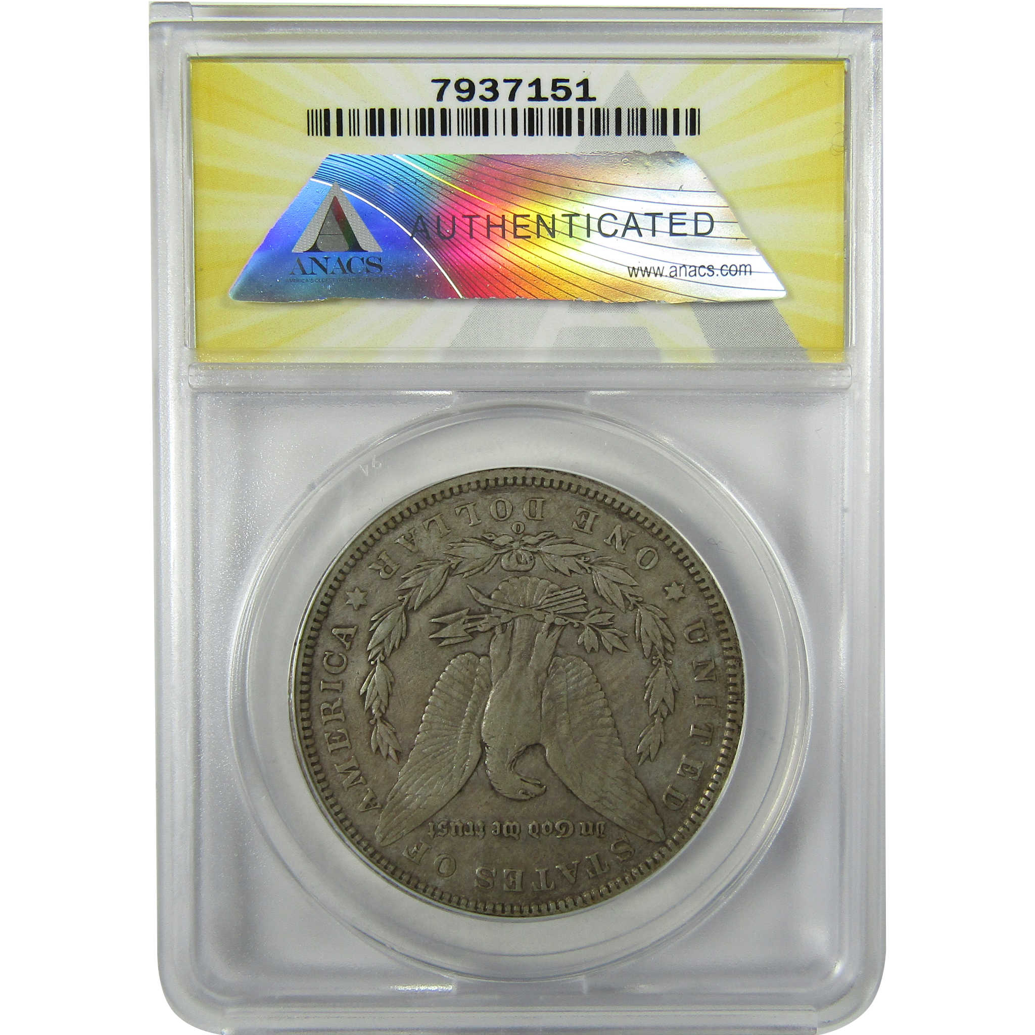 1892 O Morgan Silver Dollar VF 35 ANACS $1 Coin Collectible SKU:I27969 - Morgan coin - Morgan silver dollar - Morgan silver dollar for sale - Profile Coins & Collectibles