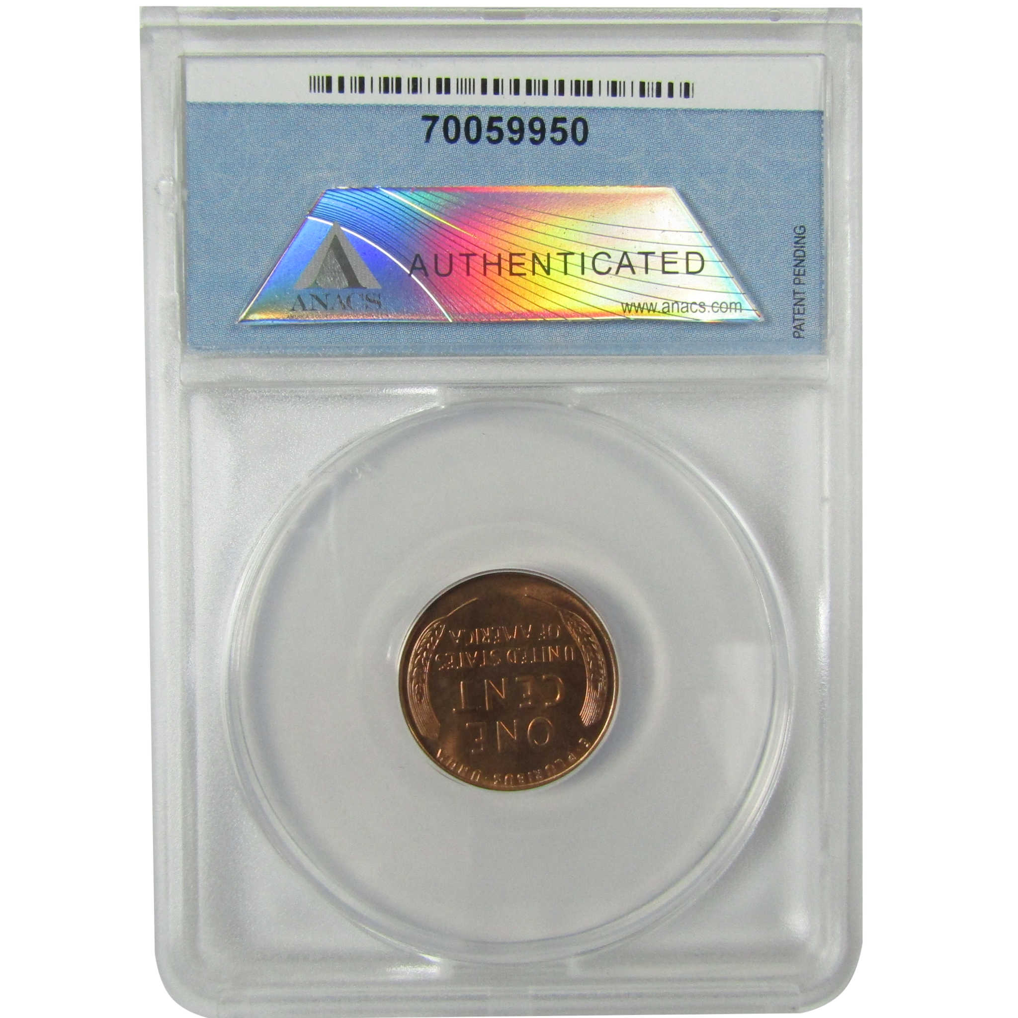 1940 S Lincoln Wheat Cent MS 65 RD ANACS Penny 1c Coin SKU:I28430