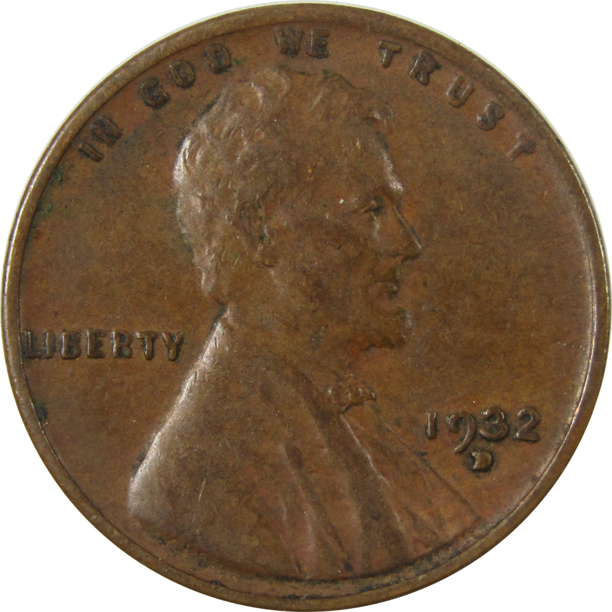 1932 D Lincoln Wheat Cent XF EF Extremely Fine Penny SKU:I26720