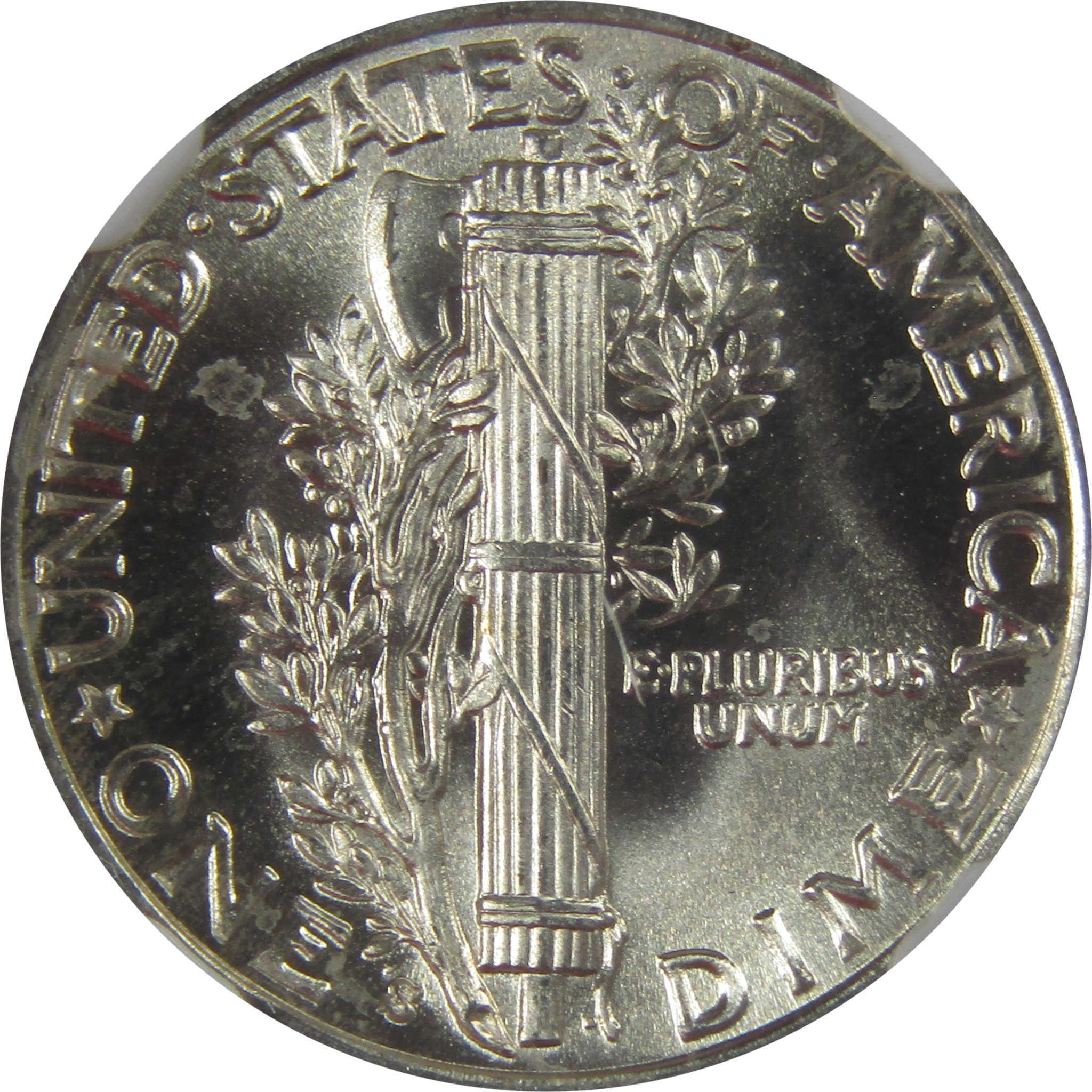 1937 S Mercury Dime MS 65 FB NGC Silver Uncirculated SKU:I23214
