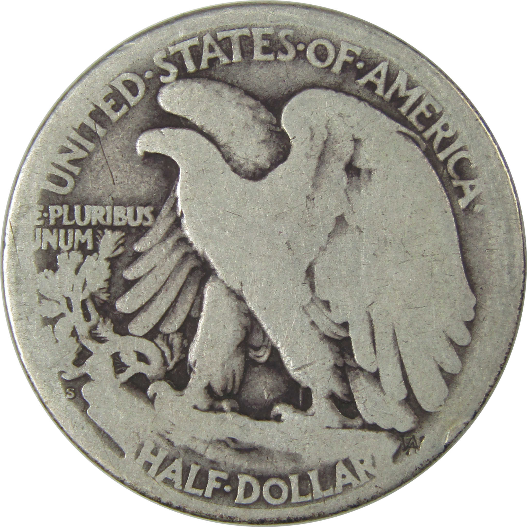 1921 S Liberty Walking Half Dollar AG About Good Silver SKU:I22787