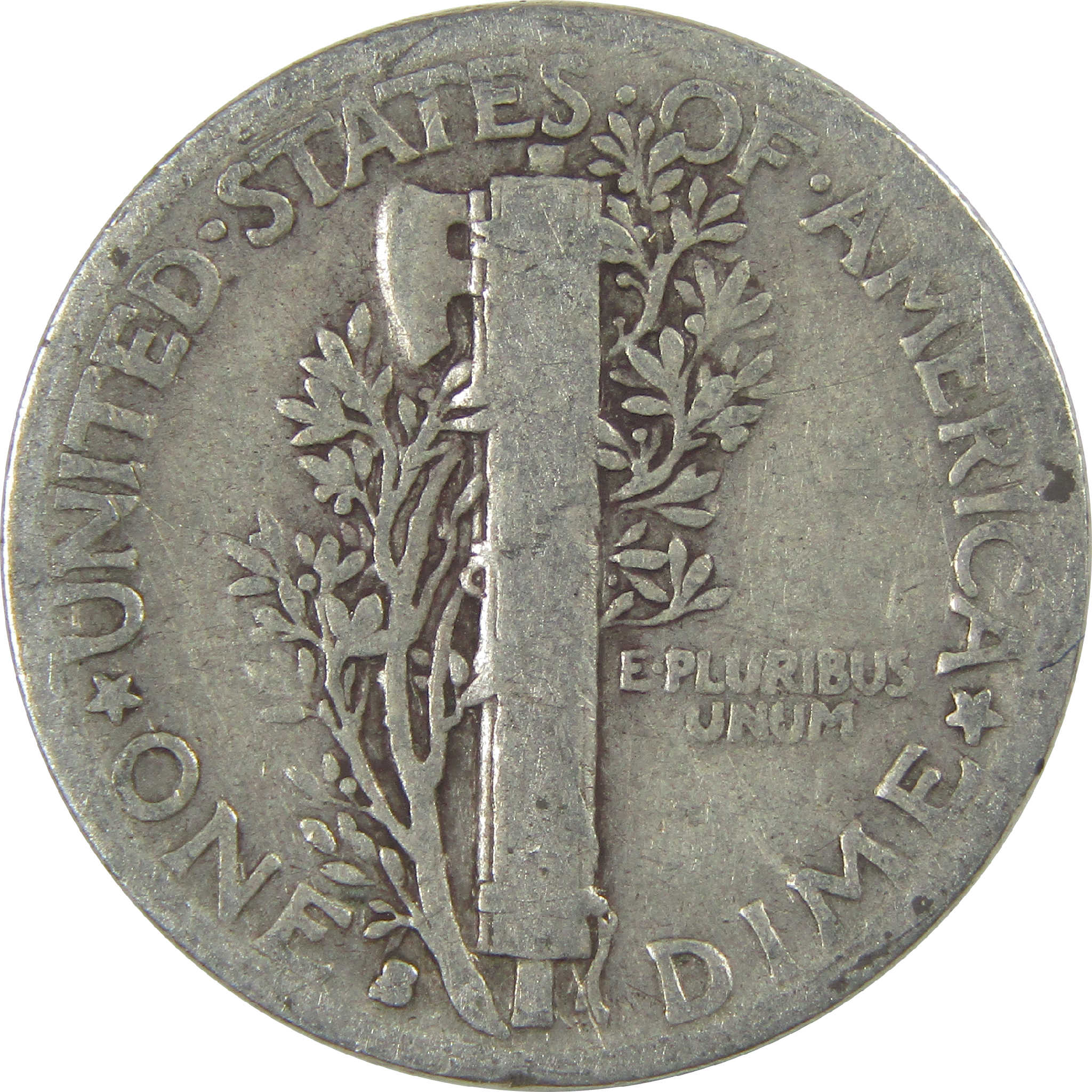 1935 S Mercury Dime Circulated Silver 10c Coin Collectible