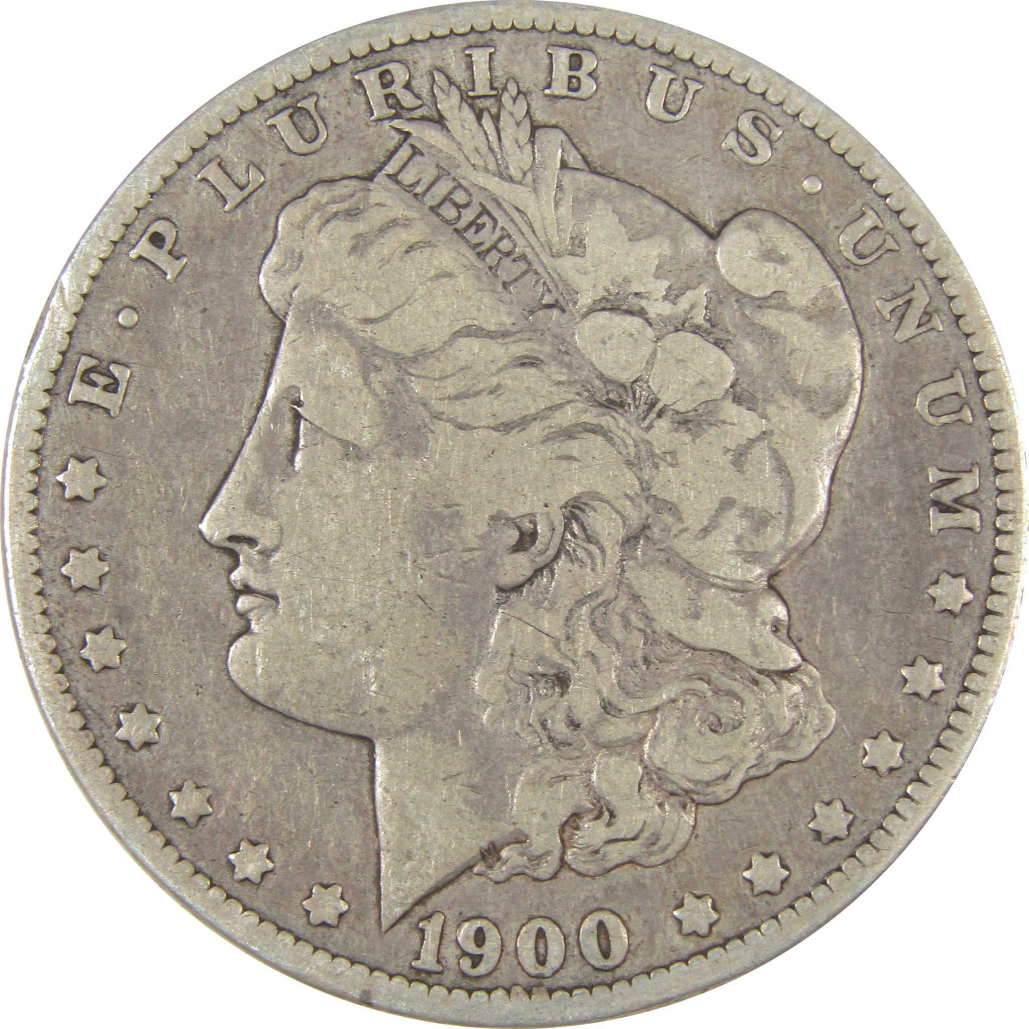 1900 O/CC Morgan Dollar F Fine Silver $1 Coin SKU:I22566 - Morgan coin - Morgan silver dollar - Morgan silver dollar for sale - Profile Coins & Collectibles