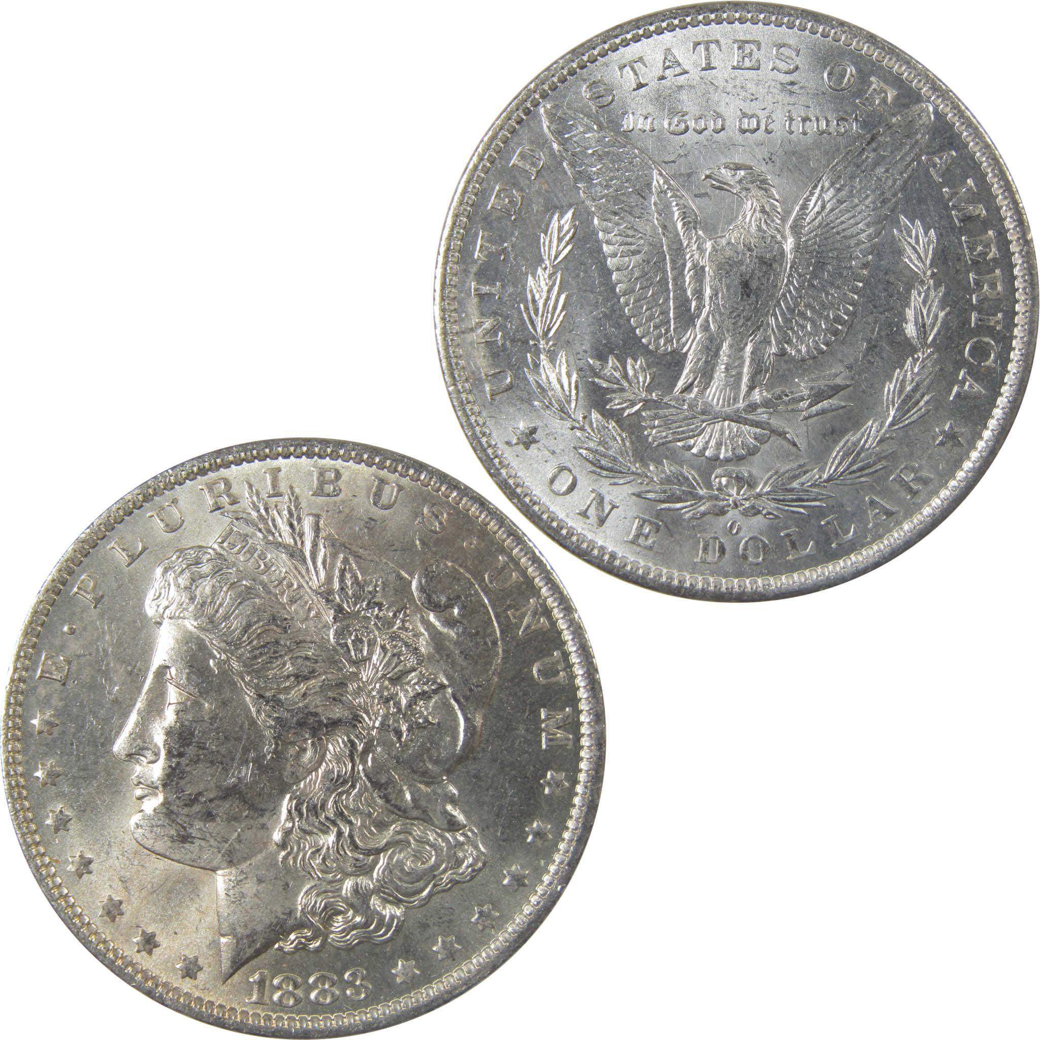 1883 O Morgan Silver Dollar Uncirculated Mint State Toned SKU:I24861