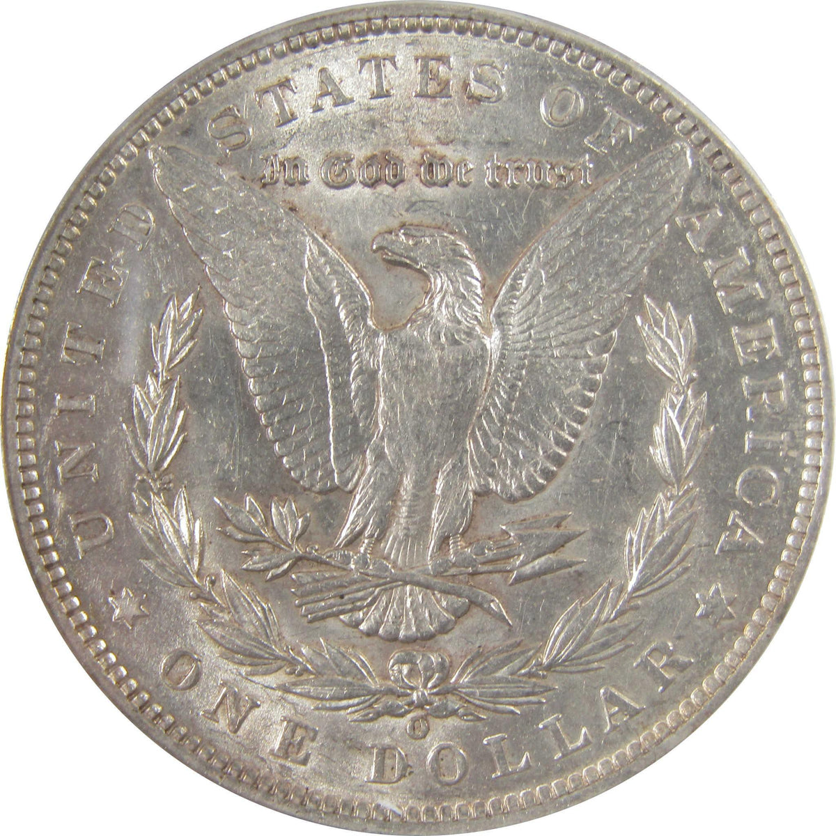 1891 O Morgan Silver Dollar AU 55 ANACS $1 Coin SKU:I25642 - Morgan coin - Morgan silver dollar - Morgan silver dollar for sale - Profile Coins & Collectibles