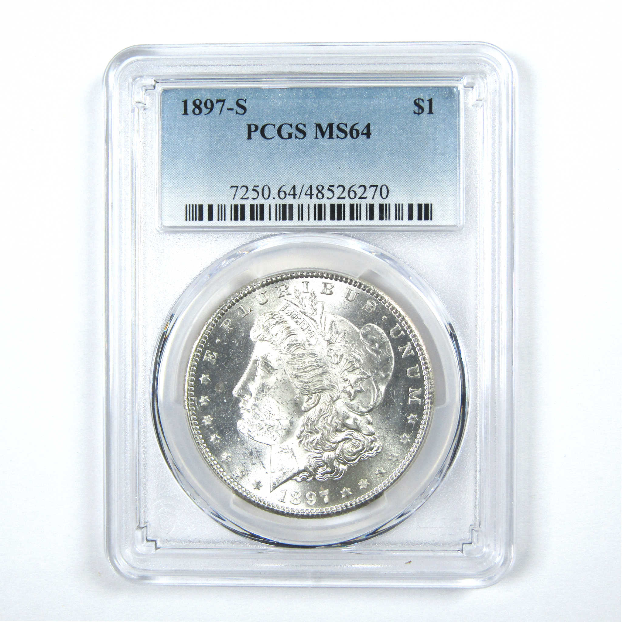 1897 S Morgan Dollar MS 64 PCGS Silver $1 Uncirculated Coin SKU:I13921 - Morgan coin - Morgan silver dollar - Morgan silver dollar for sale - Profile Coins &amp; Collectibles