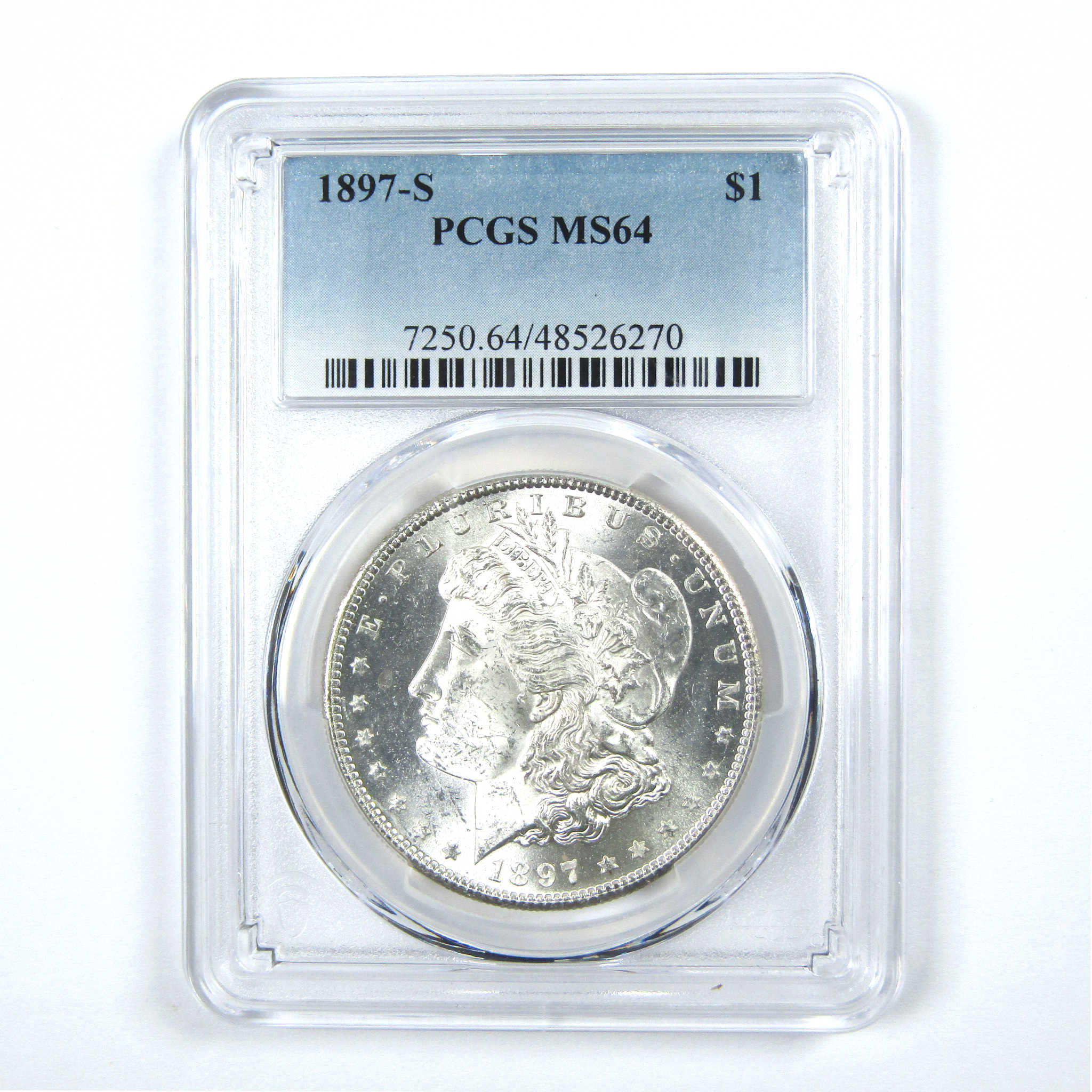1897 S Morgan Dollar MS 64 PCGS Silver $1 Uncirculated Coin SKU:I13921 - Morgan coin - Morgan silver dollar - Morgan silver dollar for sale - Profile Coins & Collectibles