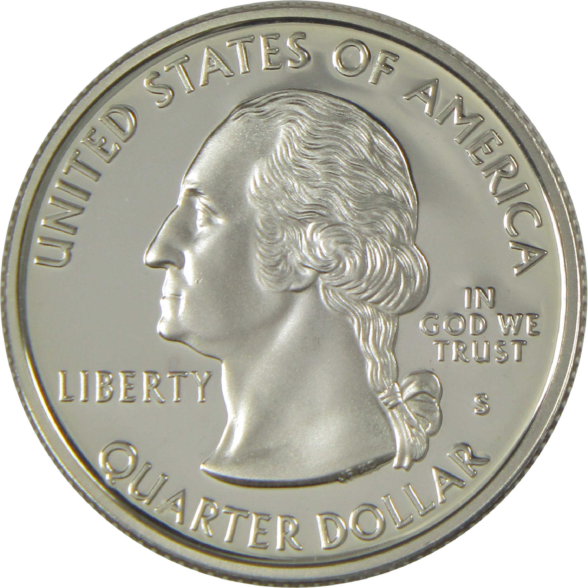 1999 S New Jersey State Quarter Choice Proof Silver 25c Coin