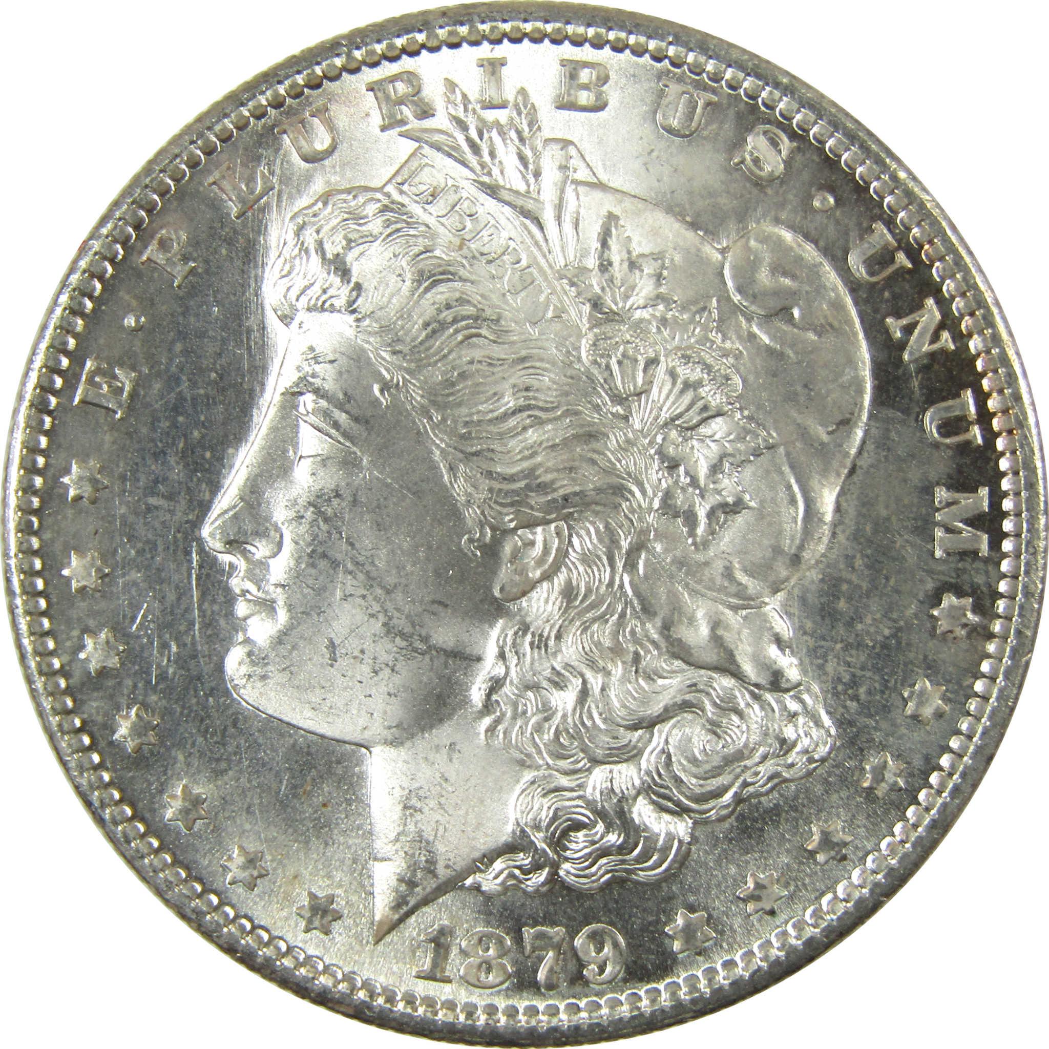1879 S Rev 79 Morgan Silver Dollar Uncirculated Mint State SKU:I27082 - Morgan coin - Morgan silver dollar - Morgan silver dollar for sale - Profile Coins & Collectibles