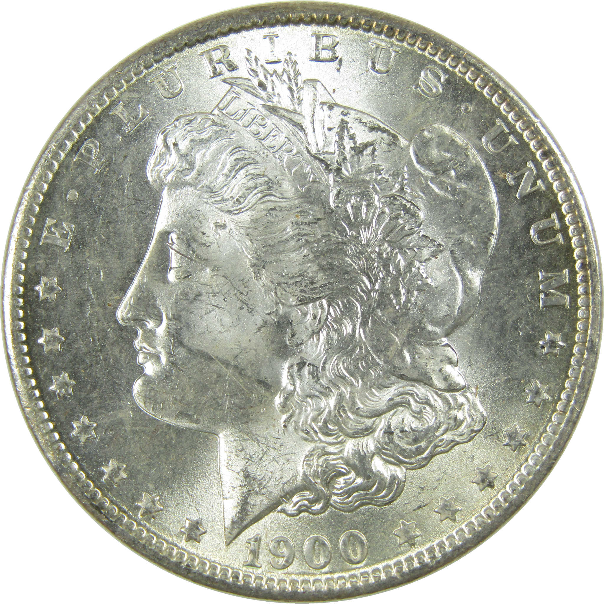 1900 O Morgan Silver Dollar Uncirculated Mint State $1 Coin SKU:I27779