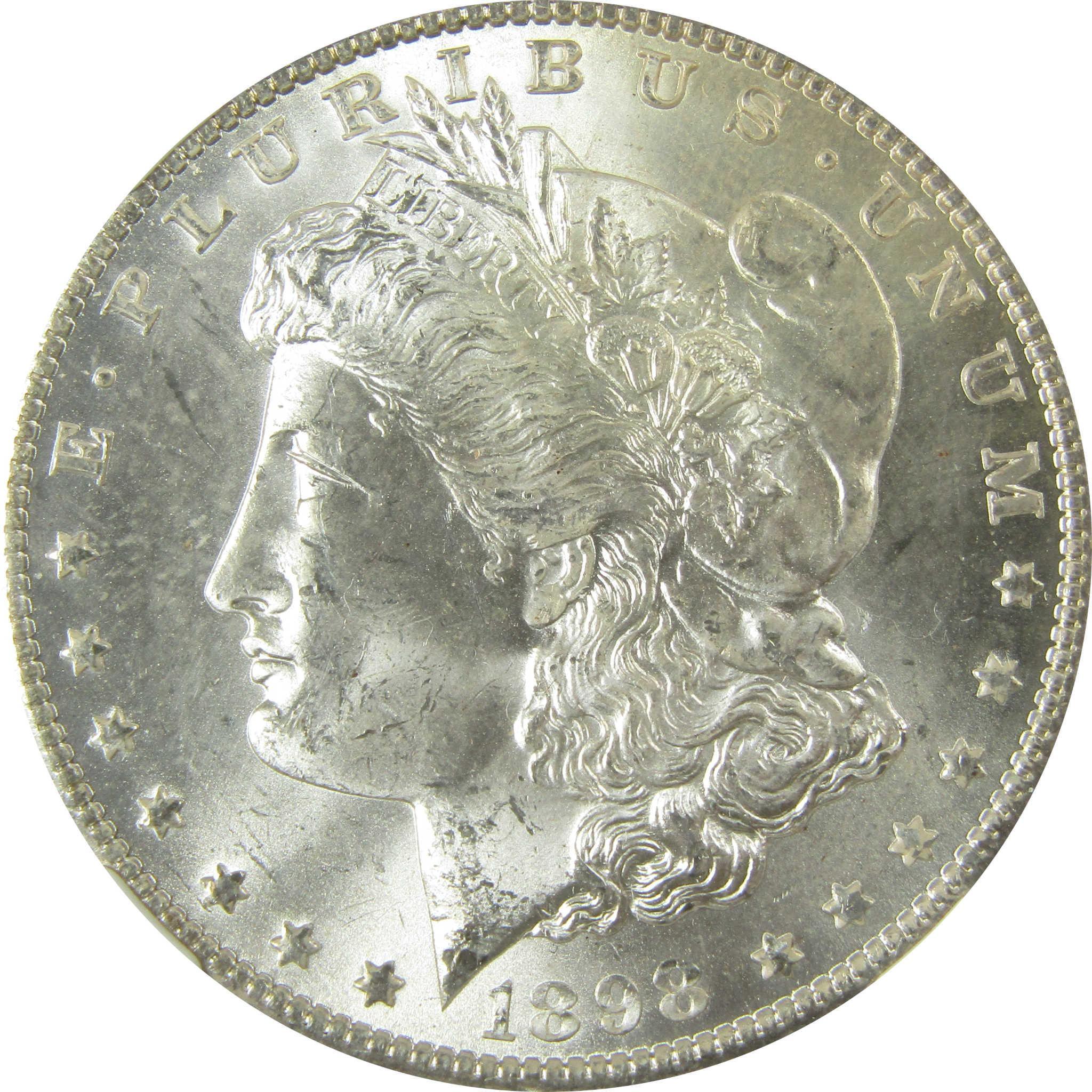 1898 O Morgan Silver Dollar MS 64 NGC Uncirculated $1 Coin SKU:CP430 - Morgan coin - Morgan silver dollar - Morgan silver dollar for sale - Profile Coins & Collectibles