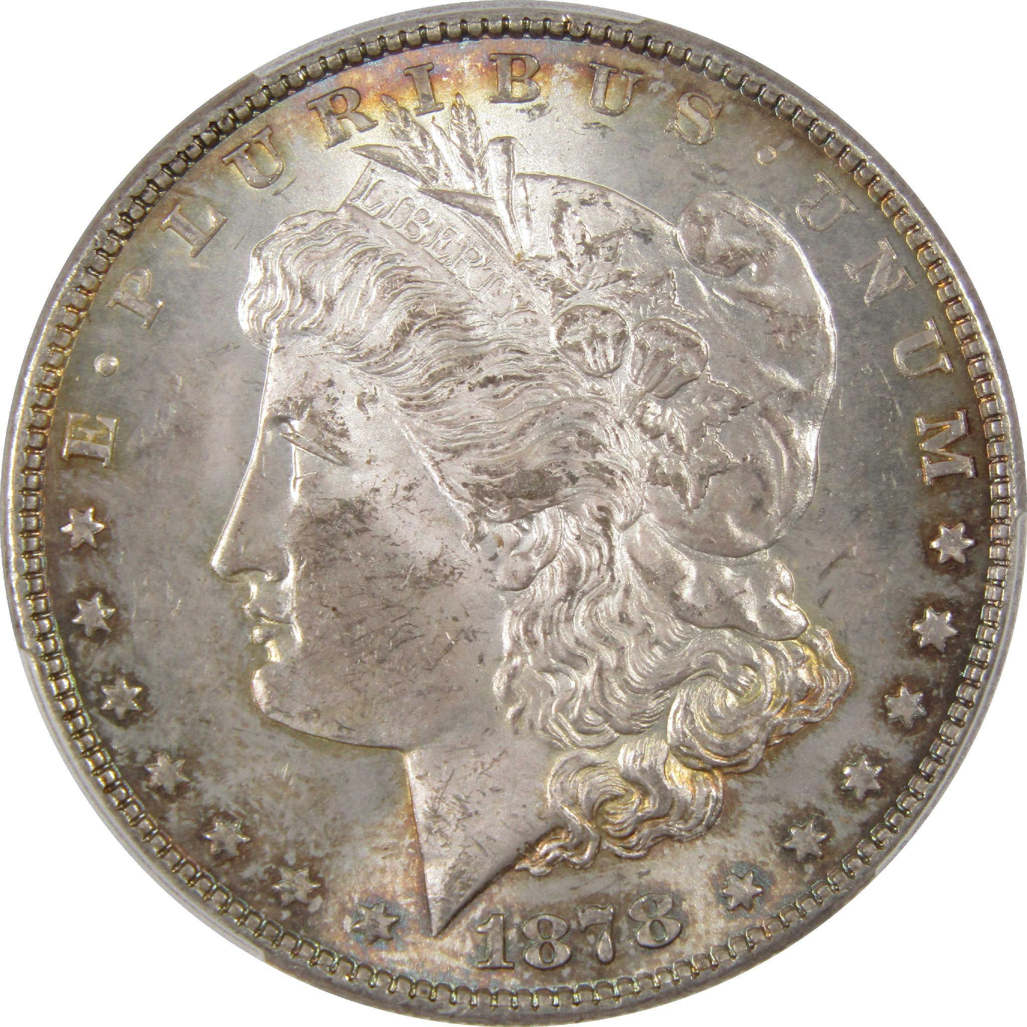 1878 8TF Morgan Dollar MS 63 PCGS Silver $1 Coin SKU:I11318 - Morgan coin - Morgan silver dollar - Morgan silver dollar for sale - Profile Coins & Collectibles
