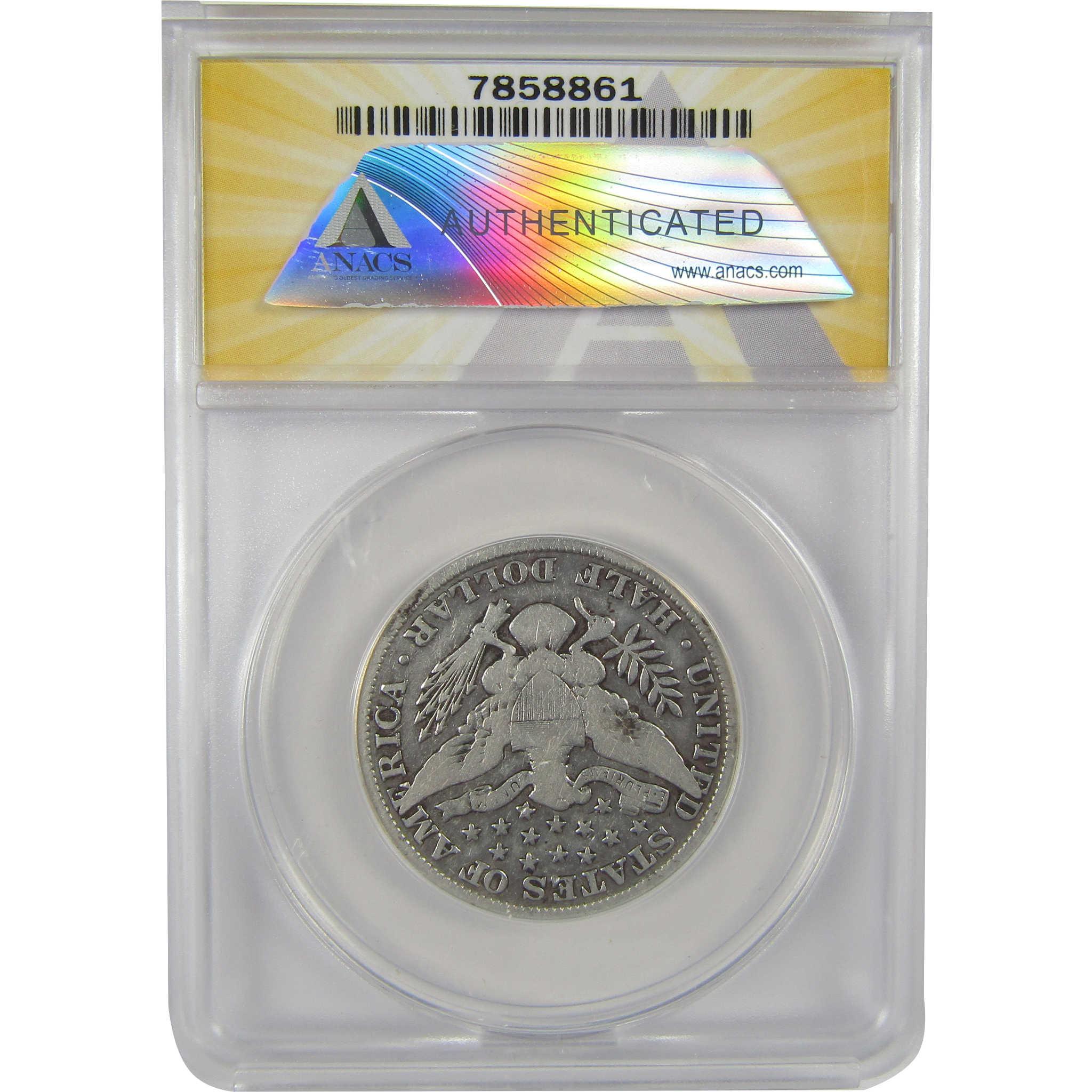 1913 Barber Half Dollar VG 8 Details ANACS Silver 50c Coin SKU:I20122