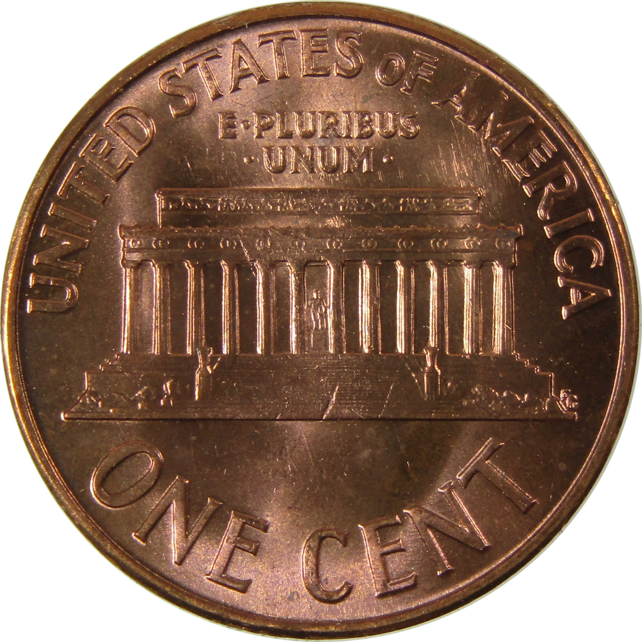 1960 Small Date Lincoln Memorial 1c Uncirculated Mint State SKU:I26569