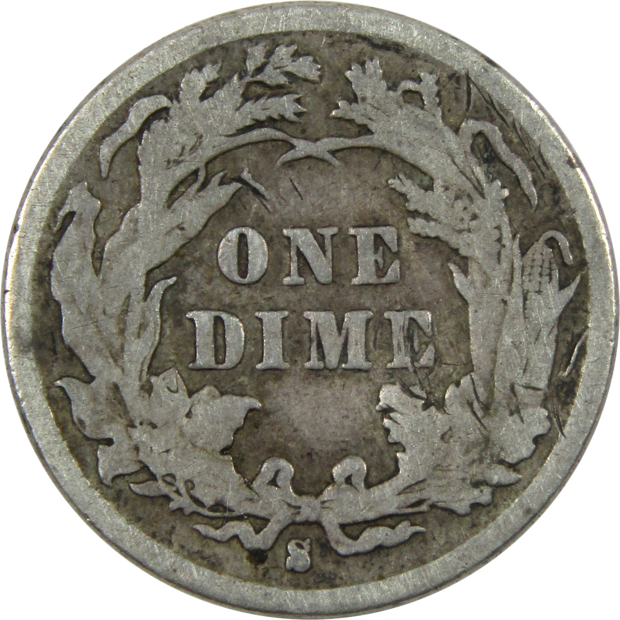 1887 S Seated Liberty Dime XF EF Extremely Fine Silver 10c SKU:I14061