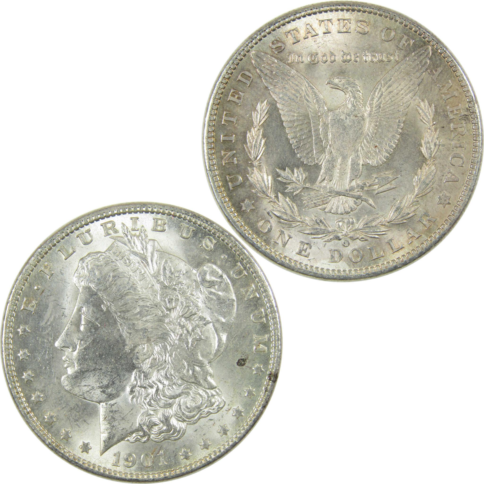 1901 O Morgan Silver Dollar Uncirculated Mint State $1 Coin SKU:I27806 - Morgan coin - Morgan silver dollar - Morgan silver dollar for sale - Profile Coins & Collectibles