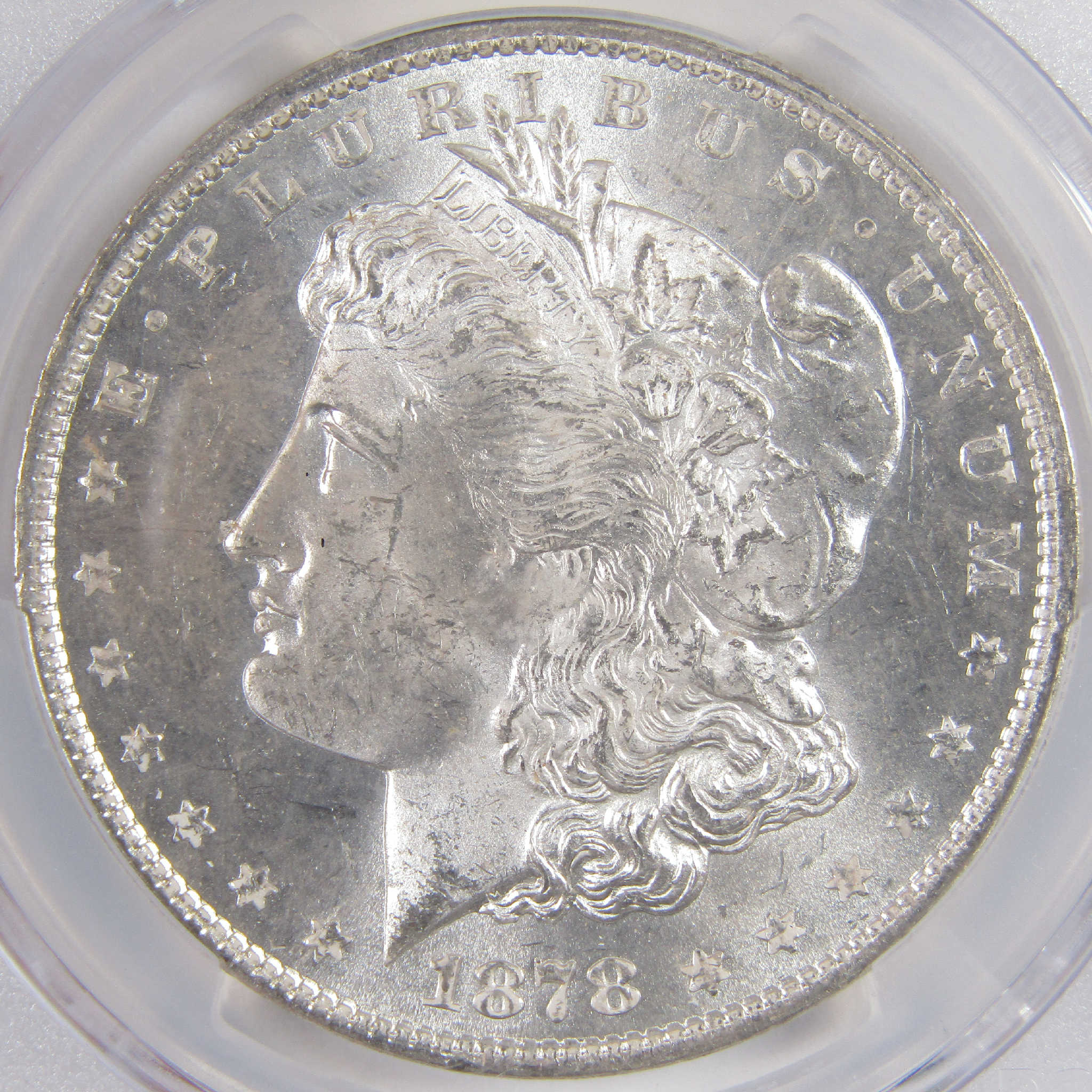 1878 7TF Rev 79 Morgan Dollar MS 63 PCGS Silver SKU:I18212 - Morgan coin - Morgan silver dollar - Morgan silver dollar for sale - Profile Coins & Collectibles