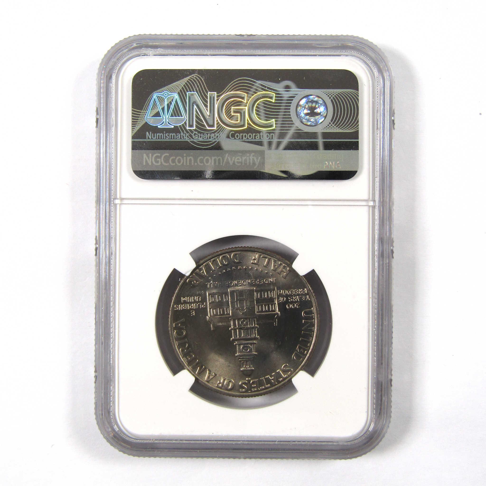 1976 D Kennedy Bicentennial 50c MS 67 NGC Clad Unc SKU:I9809