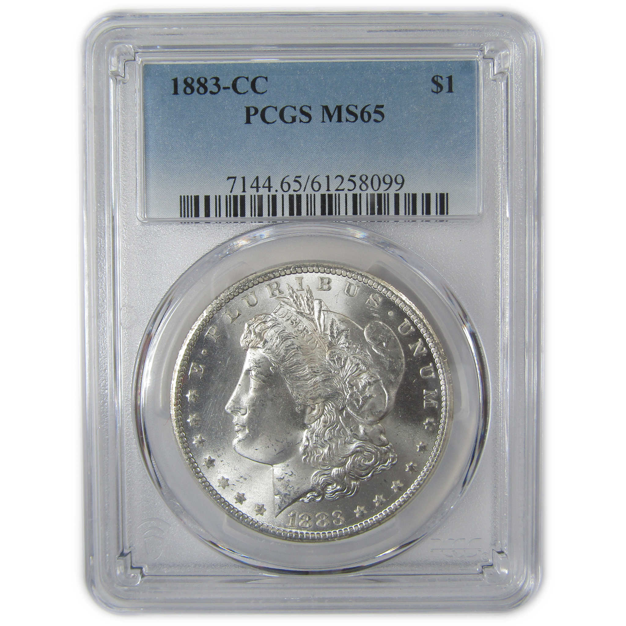 1883 CC Morgan Dollar MS 65 PCGS Silver Uncirculated SKU:I23303 - Morgan coin - Morgan silver dollar - Morgan silver dollar for sale - Profile Coins & Collectibles