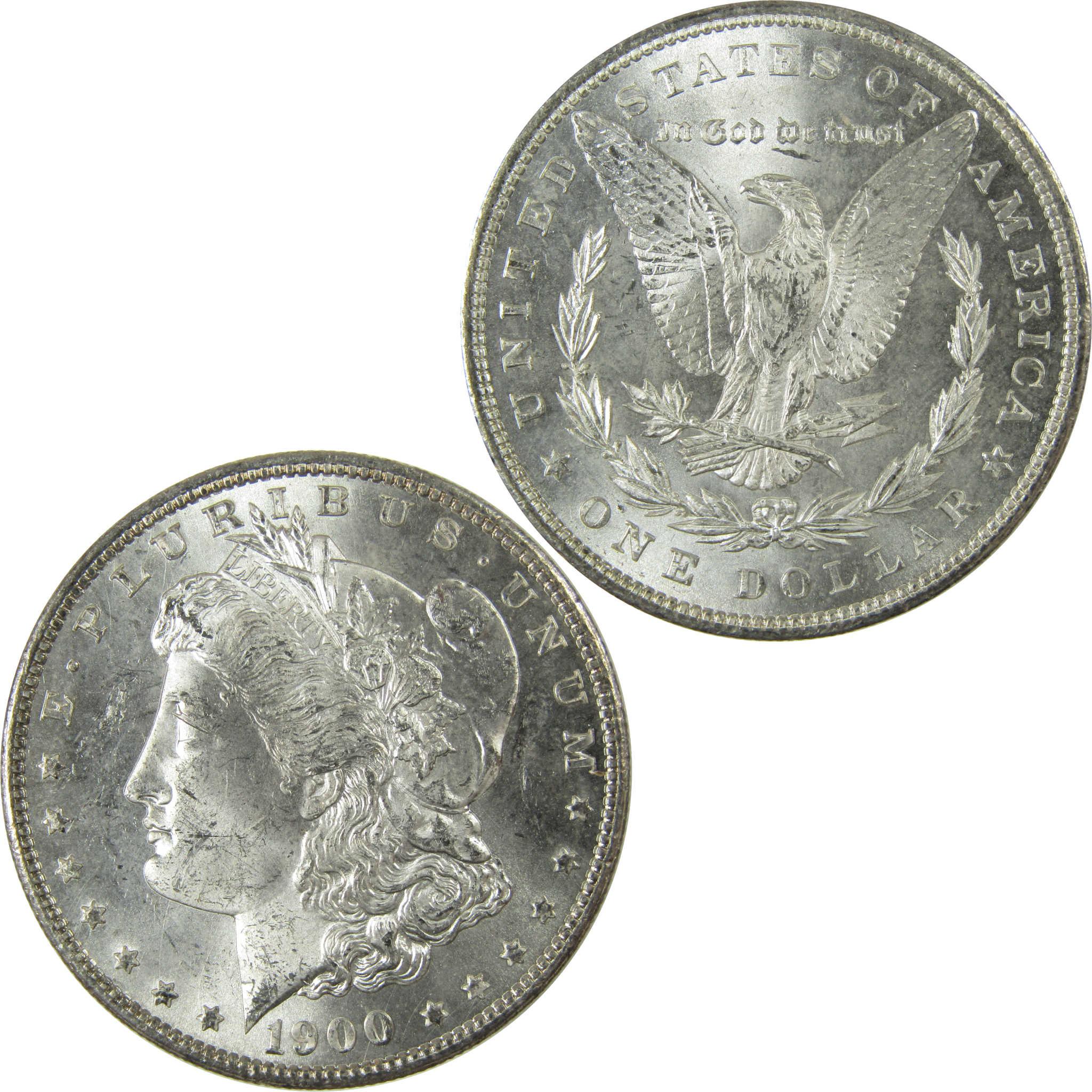 1900 Morgan Silver Dollar Uncirculated Mint State $1 Coin SKU:I27739 - Morgan coin - Morgan silver dollar - Morgan silver dollar for sale - Profile Coins & Collectibles
