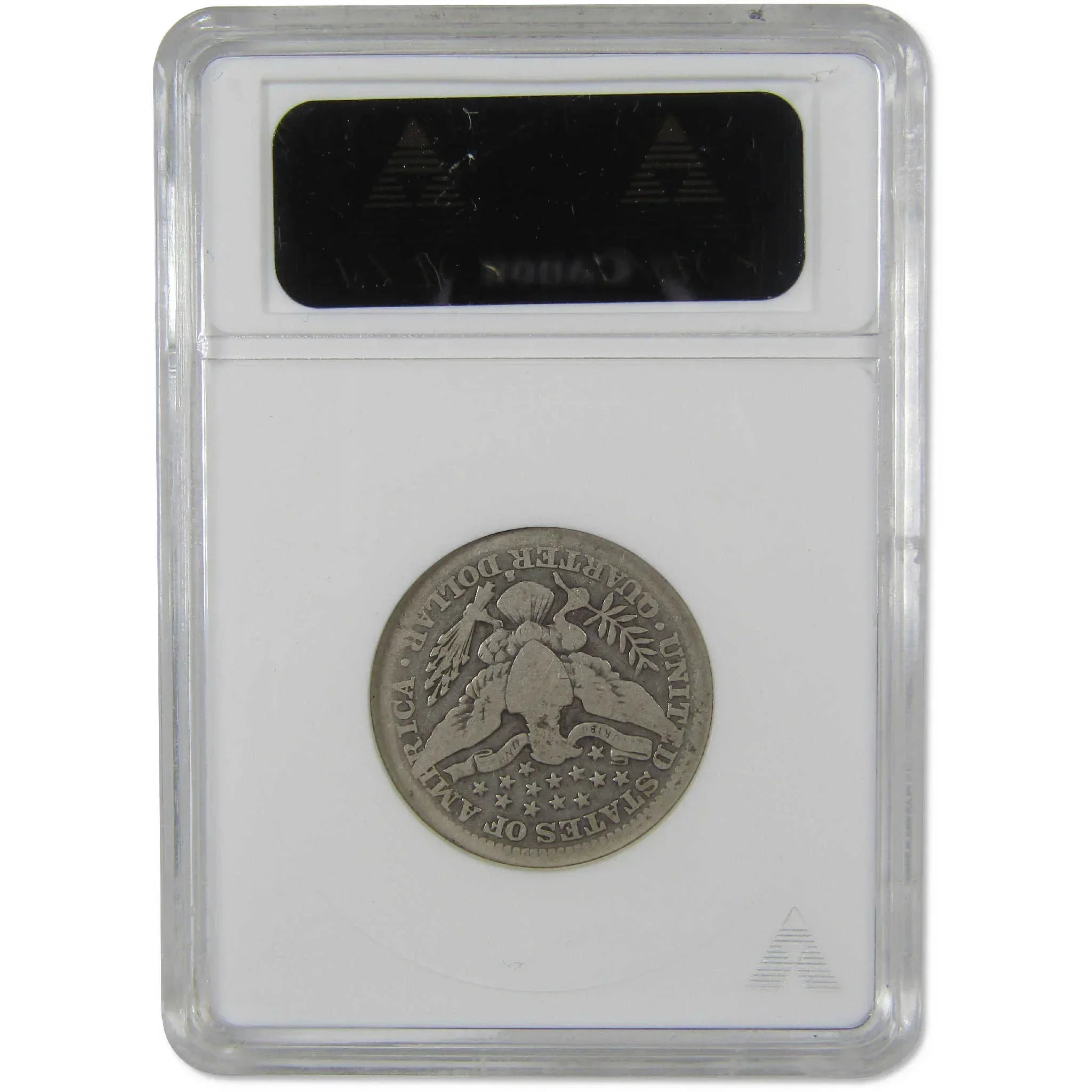 1914 S Barber Silver Quarter VG 8 ANACS 25c Coin Collectible