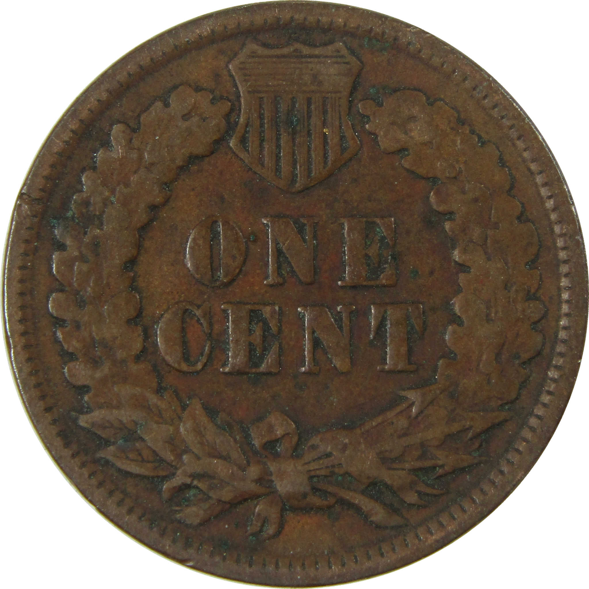 1890 Indian Head Cent VG Very Good Penny 1c Coin SKU:I26988