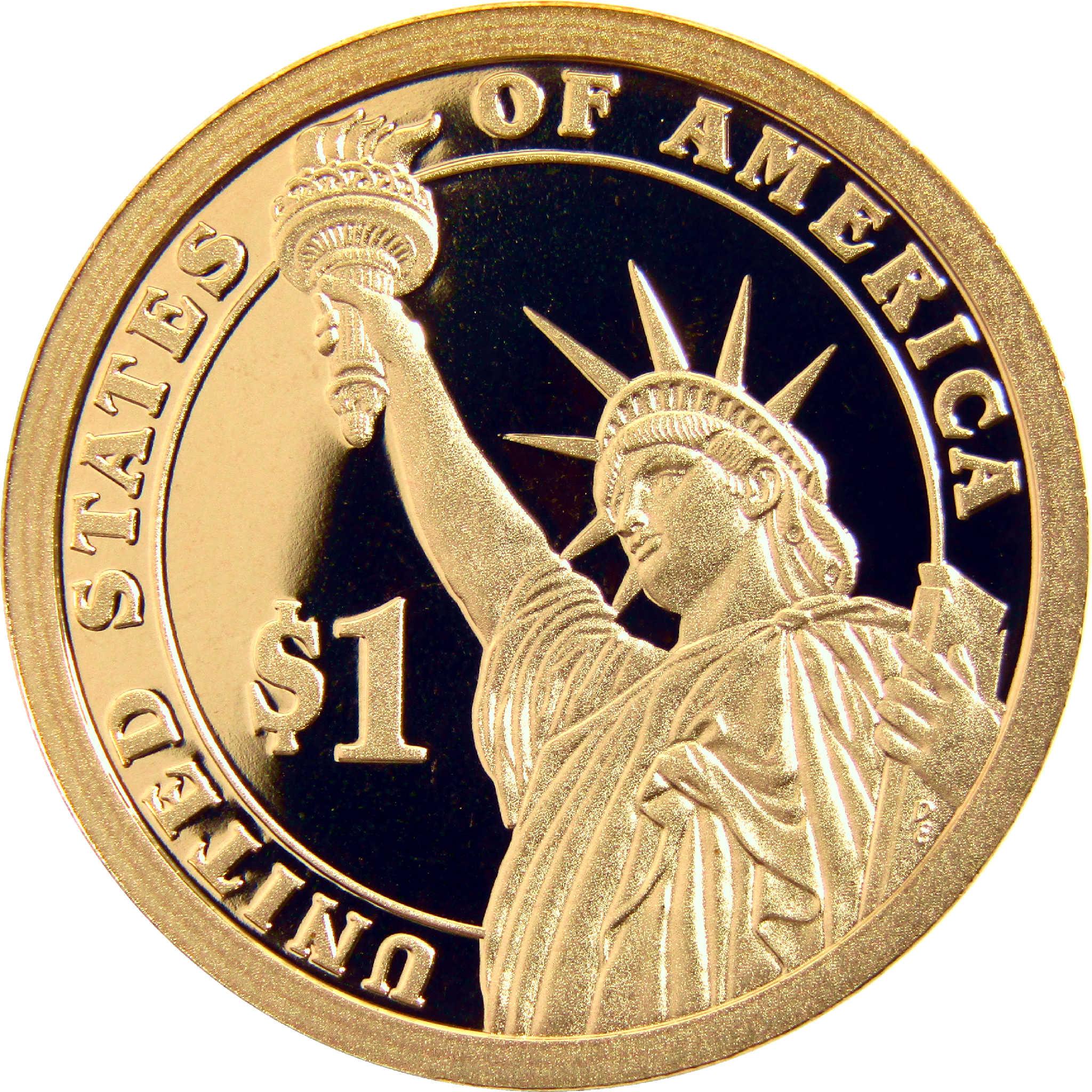 2015 S John F Kennedy Presidential Dollar Choice Proof $1 Coin
