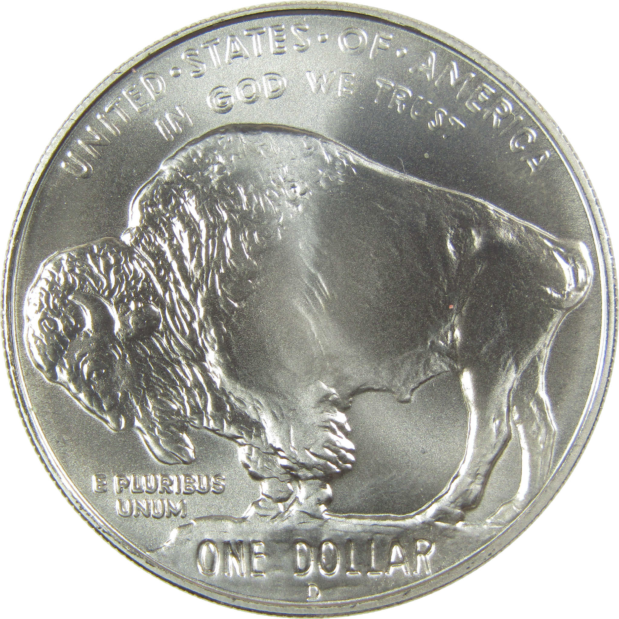 American Buffalo Commemorative Dollar 2001 D BU Uncirculated Silver