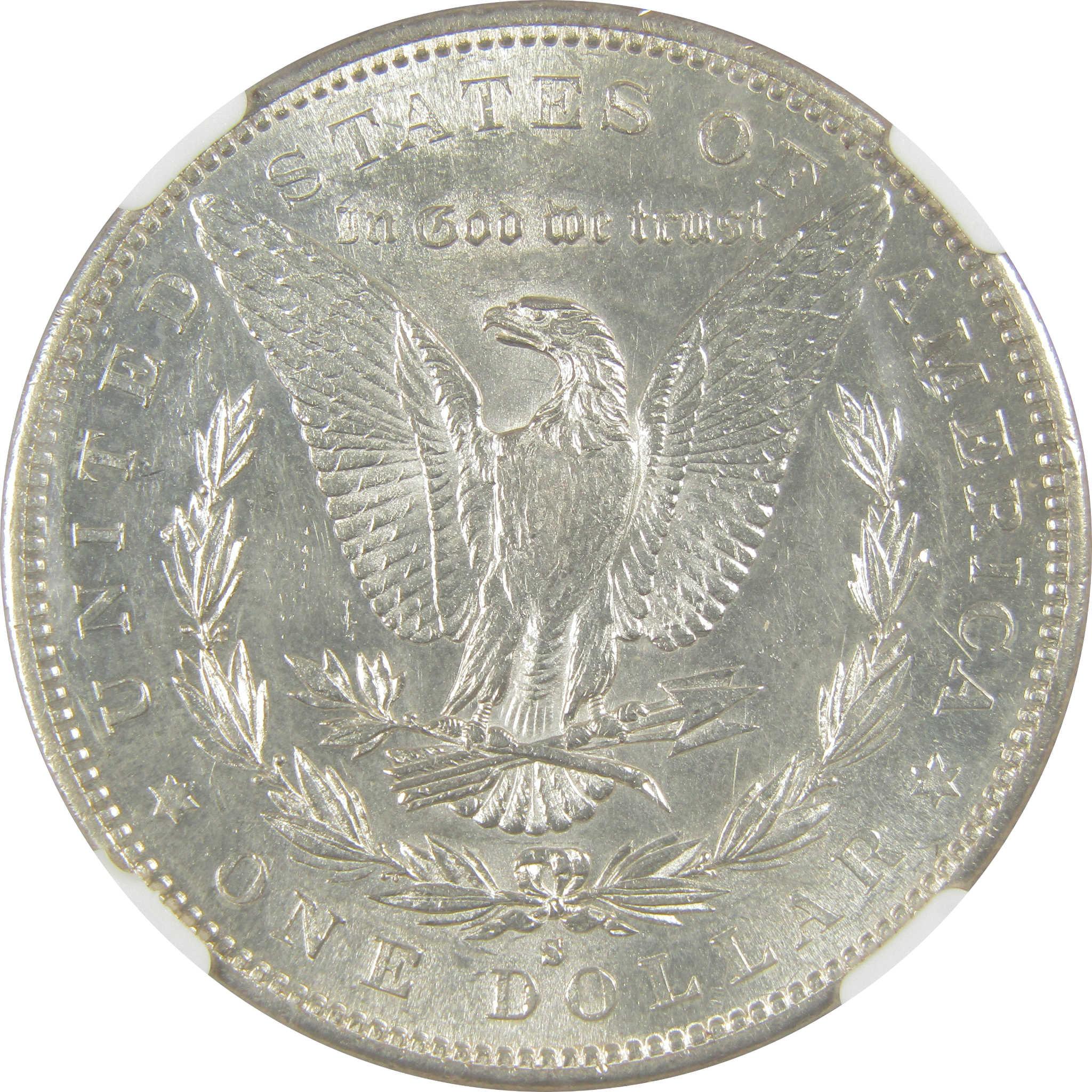 1884 S Morgan Dollar AU 58 NGC Silver $1 Coin SKU:I19578 - Morgan coin - Morgan silver dollar - Morgan silver dollar for sale - Profile Coins & Collectibles