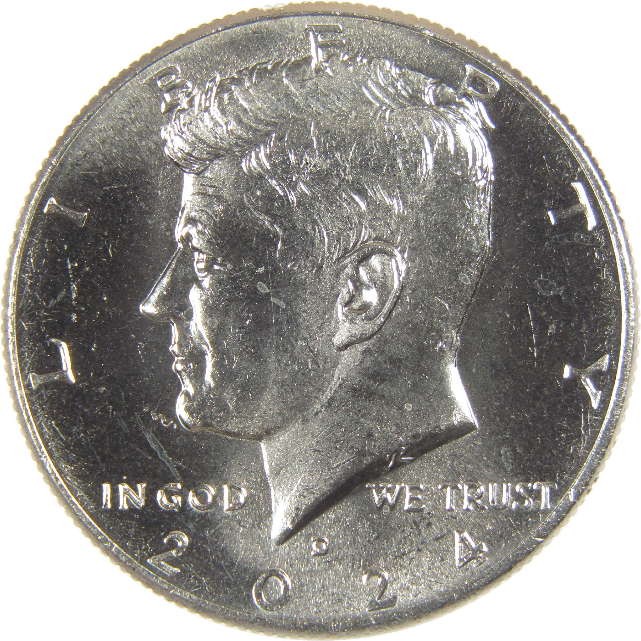 2024 D Kennedy Half Dollar Uncirculated Clad 50c Coin