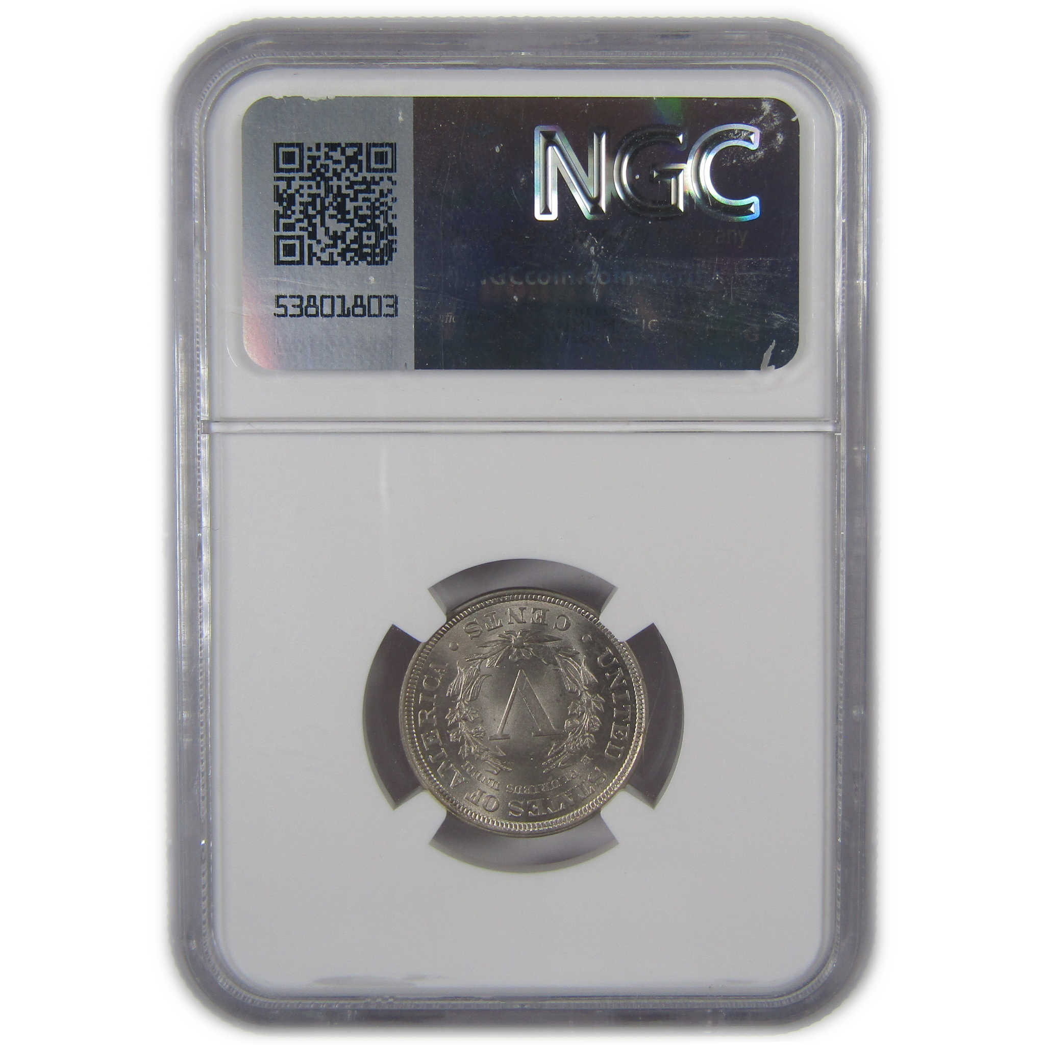1895 Liberty Head V Nickel MS 66 NGC Uncirculated 5c Coin SKU:I23441