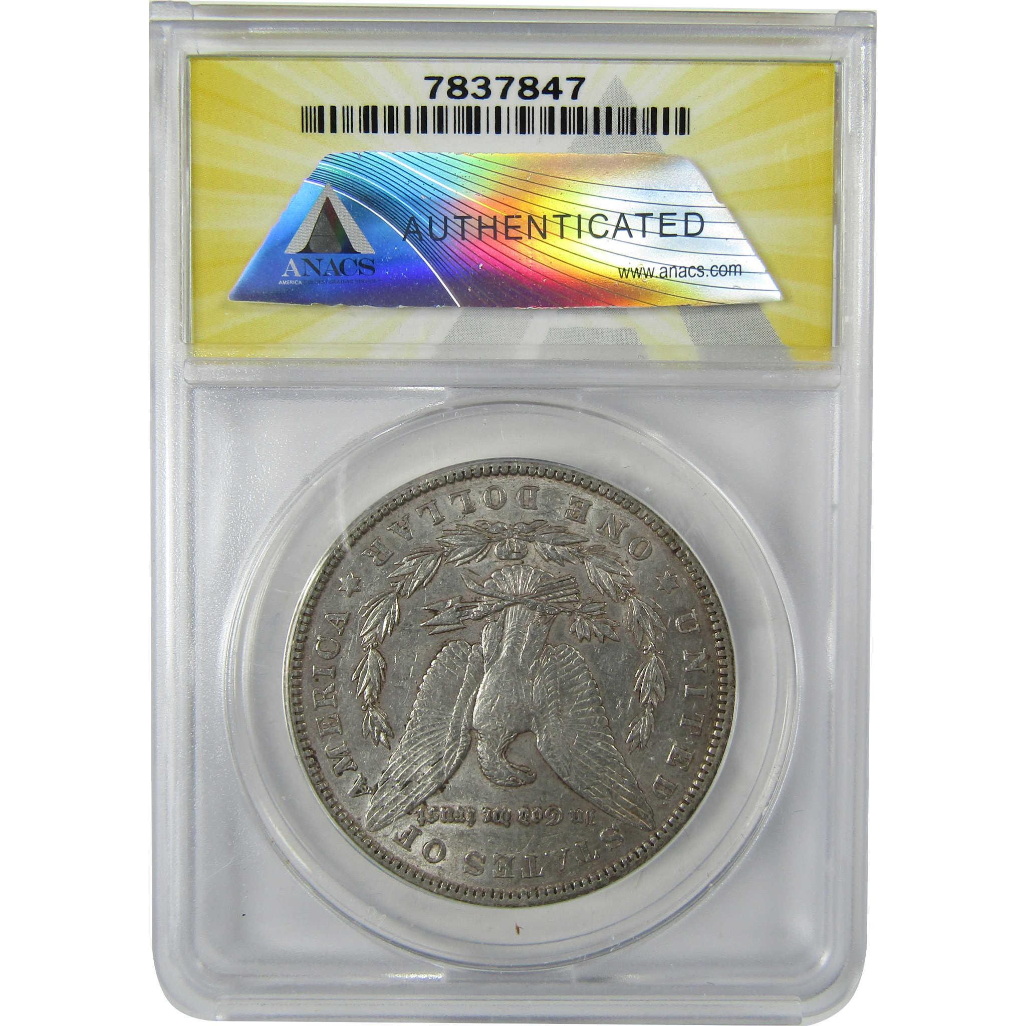1904 Morgan Silver Dollar AU 58 ANACS $1 Coin SKU:CP574 - Morgan coin - Morgan silver dollar - Morgan silver dollar for sale - Profile Coins & Collectibles