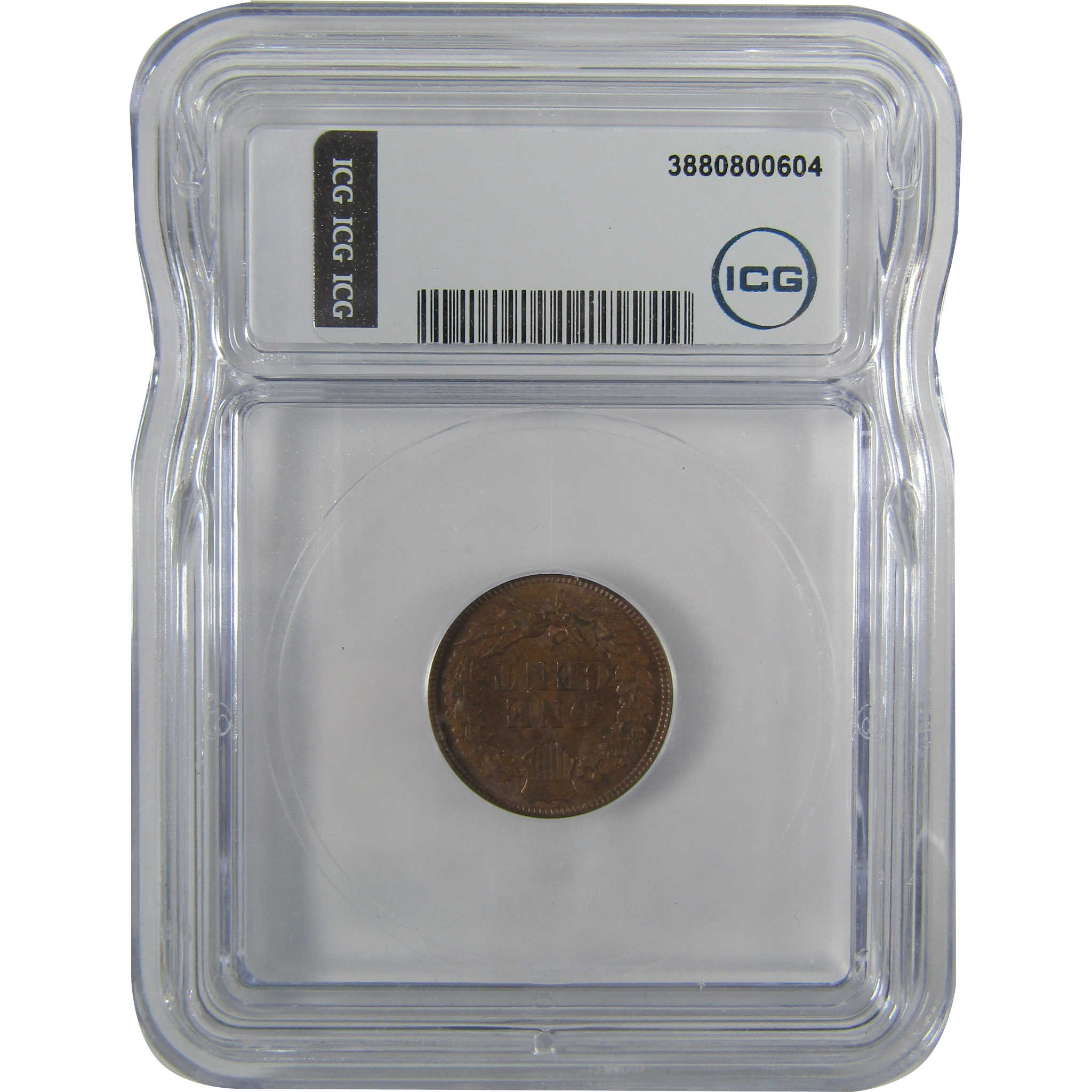 1898 Indian Head Cent MS 63 BN ICG Penny Uncirculated SKU:I22947